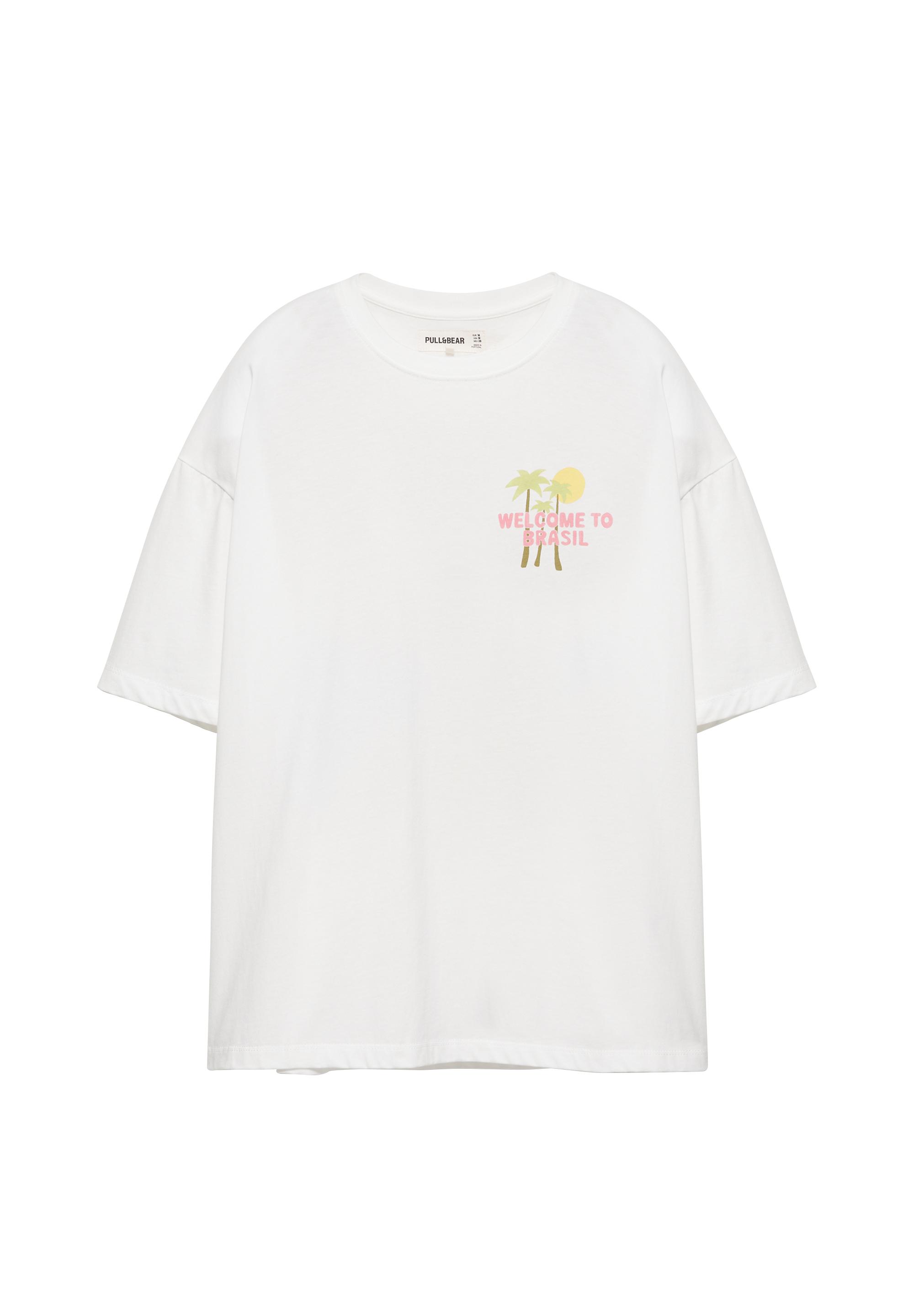 Brazil graphic T-shirt — Ice