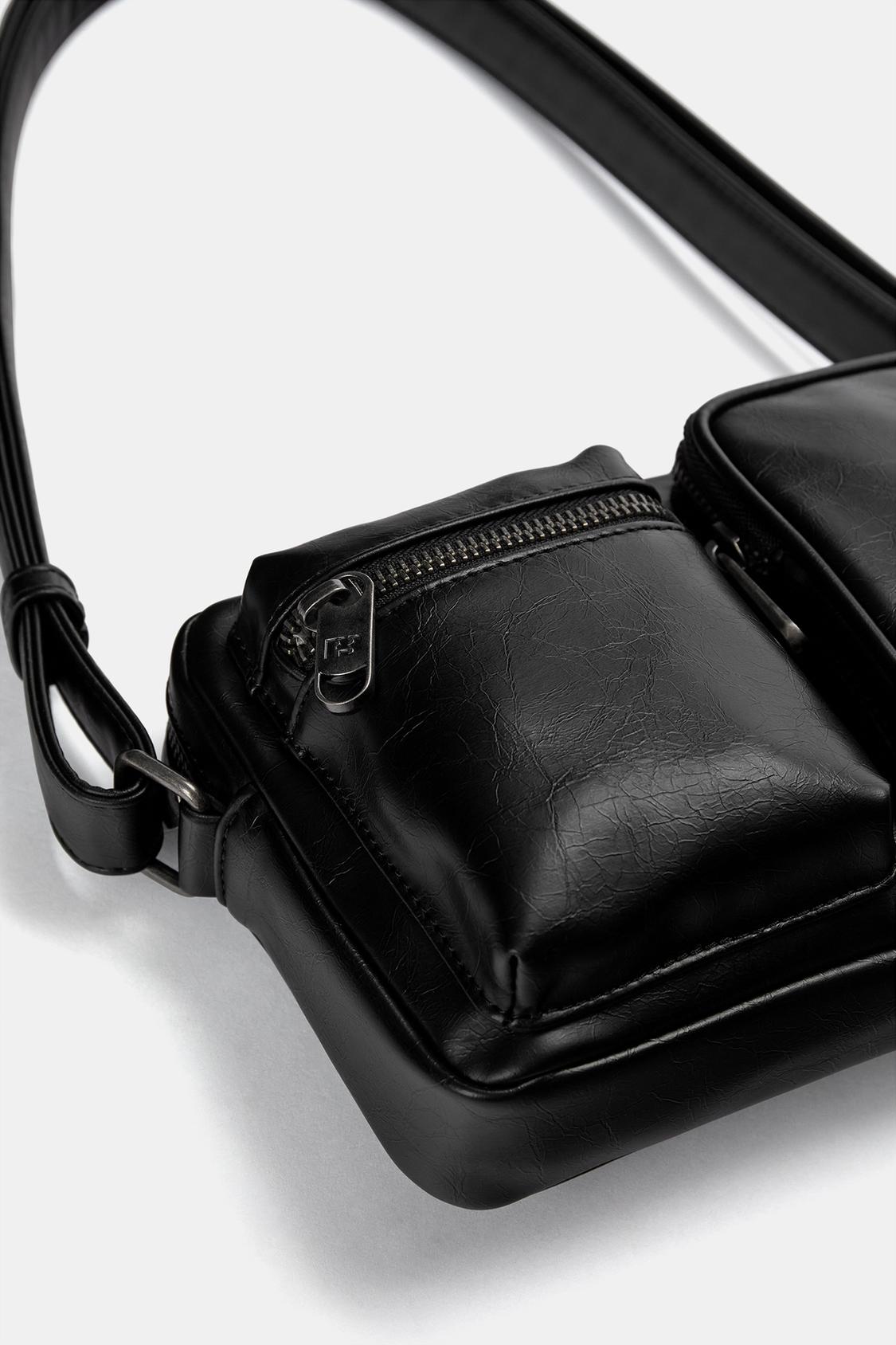 Multi-pocket crossbody bag - pull&bear