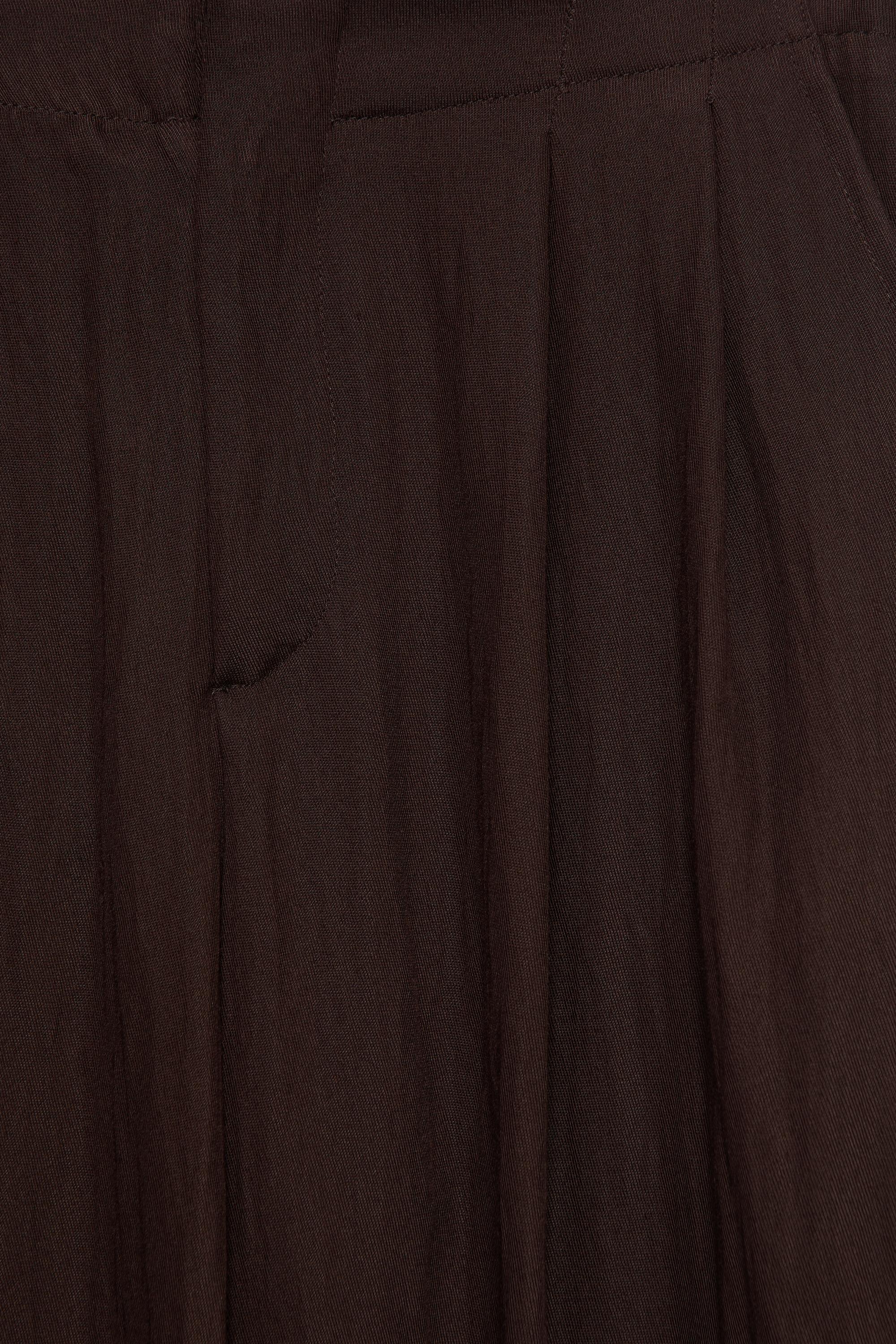 Darted smart trousers — Brown