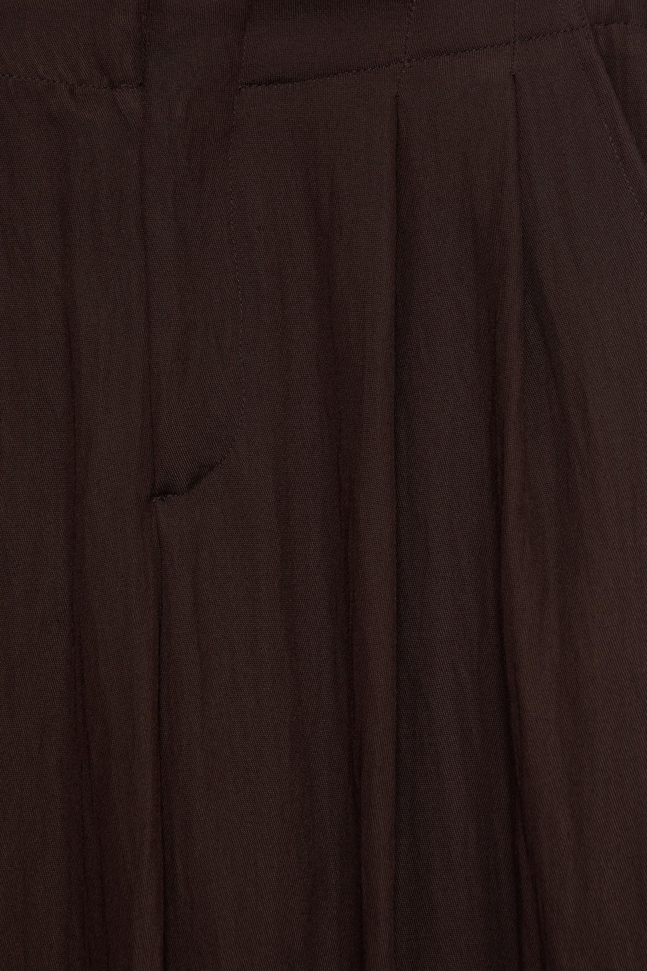 Darted smart trousers — Brown