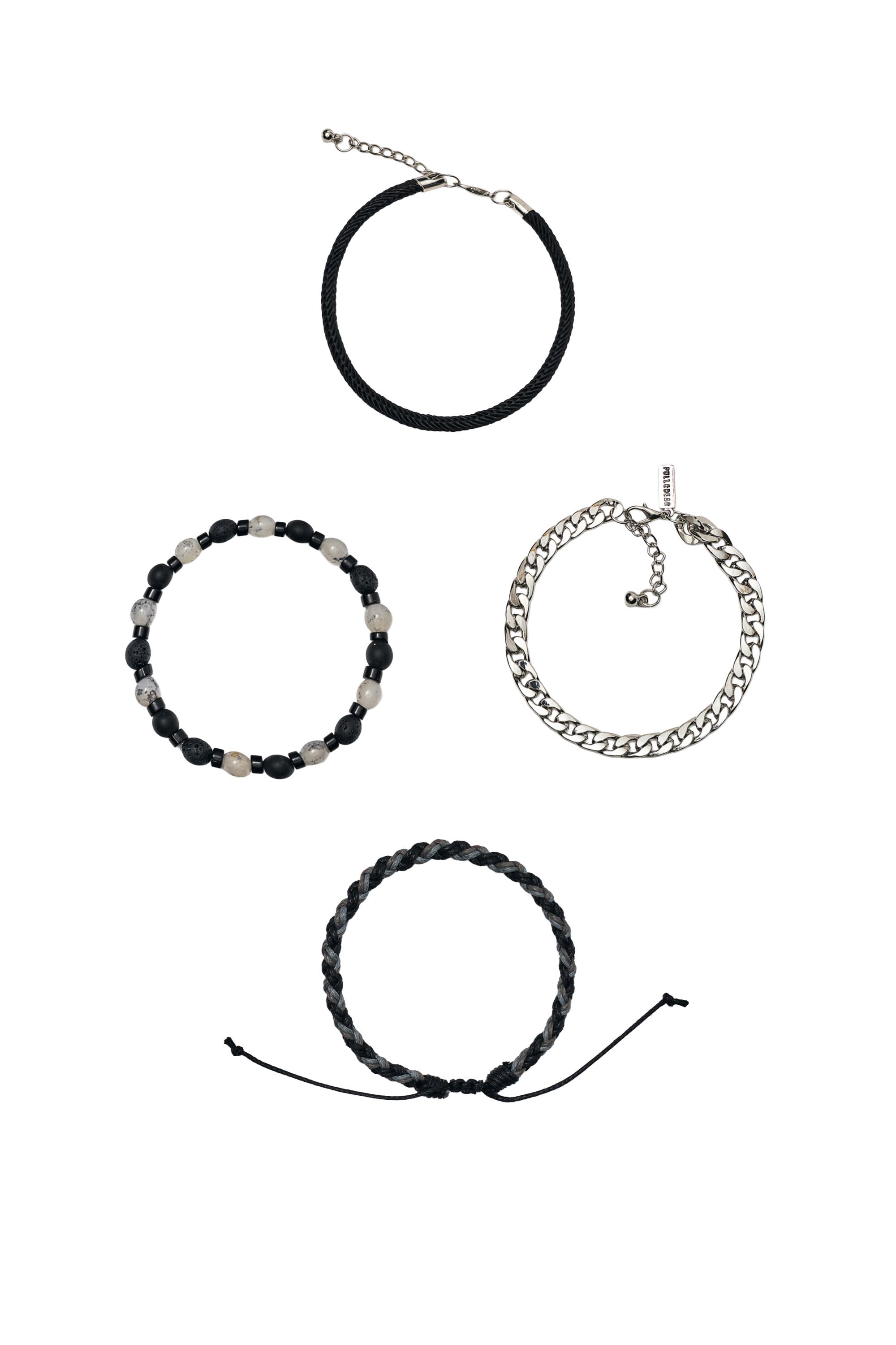 4-pack of beaded bracelets — Others