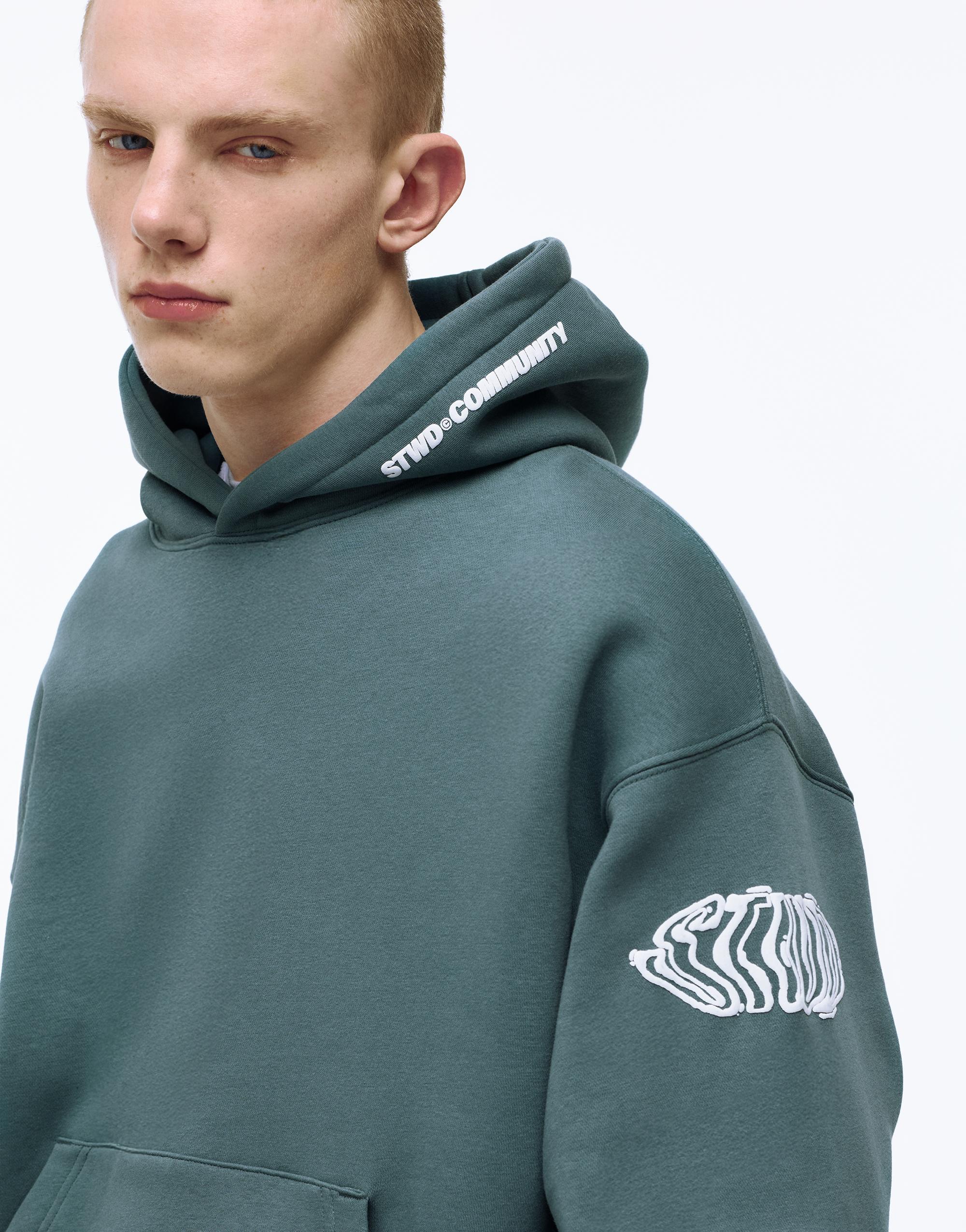 STWD Community kapüşonlu sweatshirt - Görsel 13