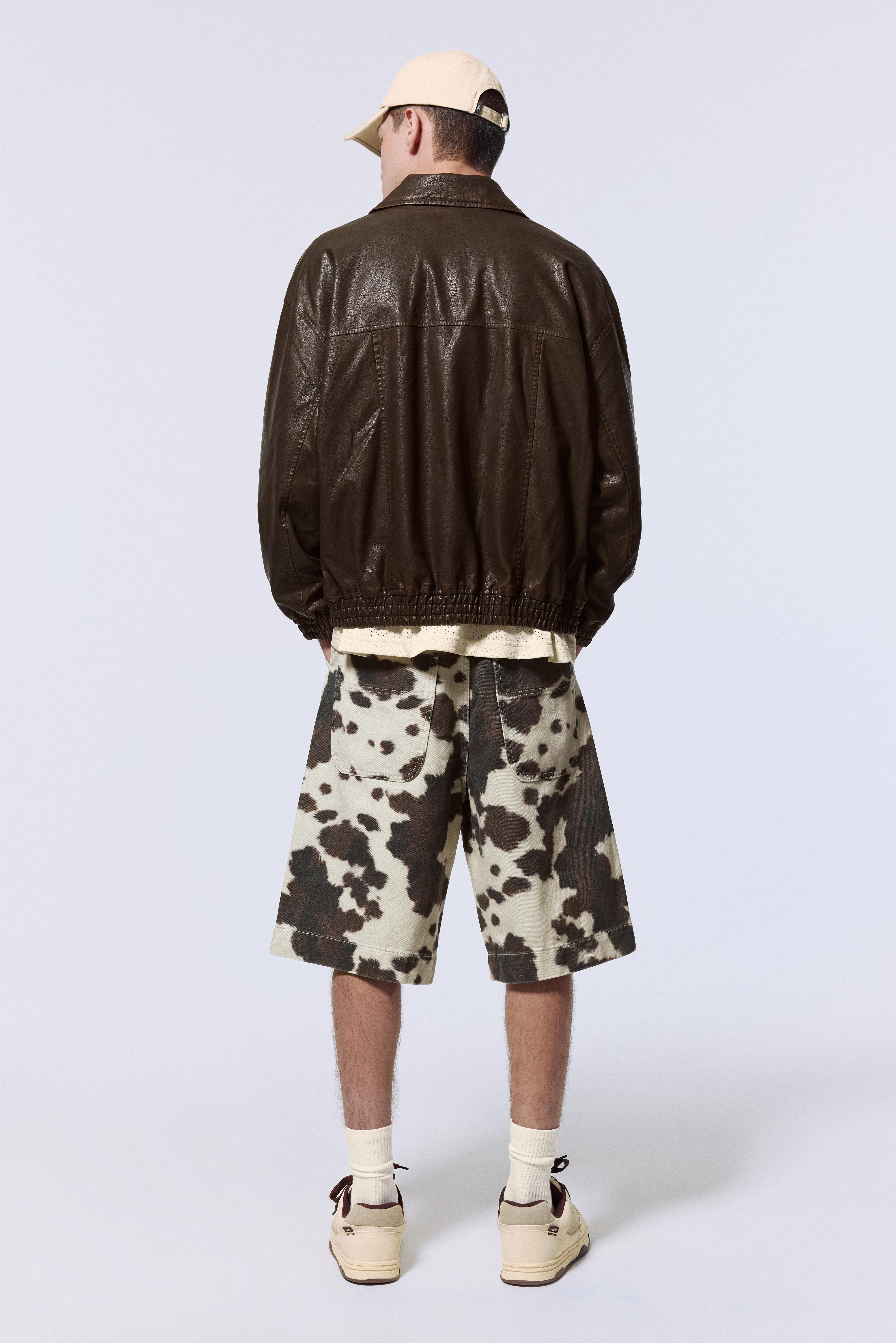 Suni Deri Baba Kesim Ceket - Görsel 112