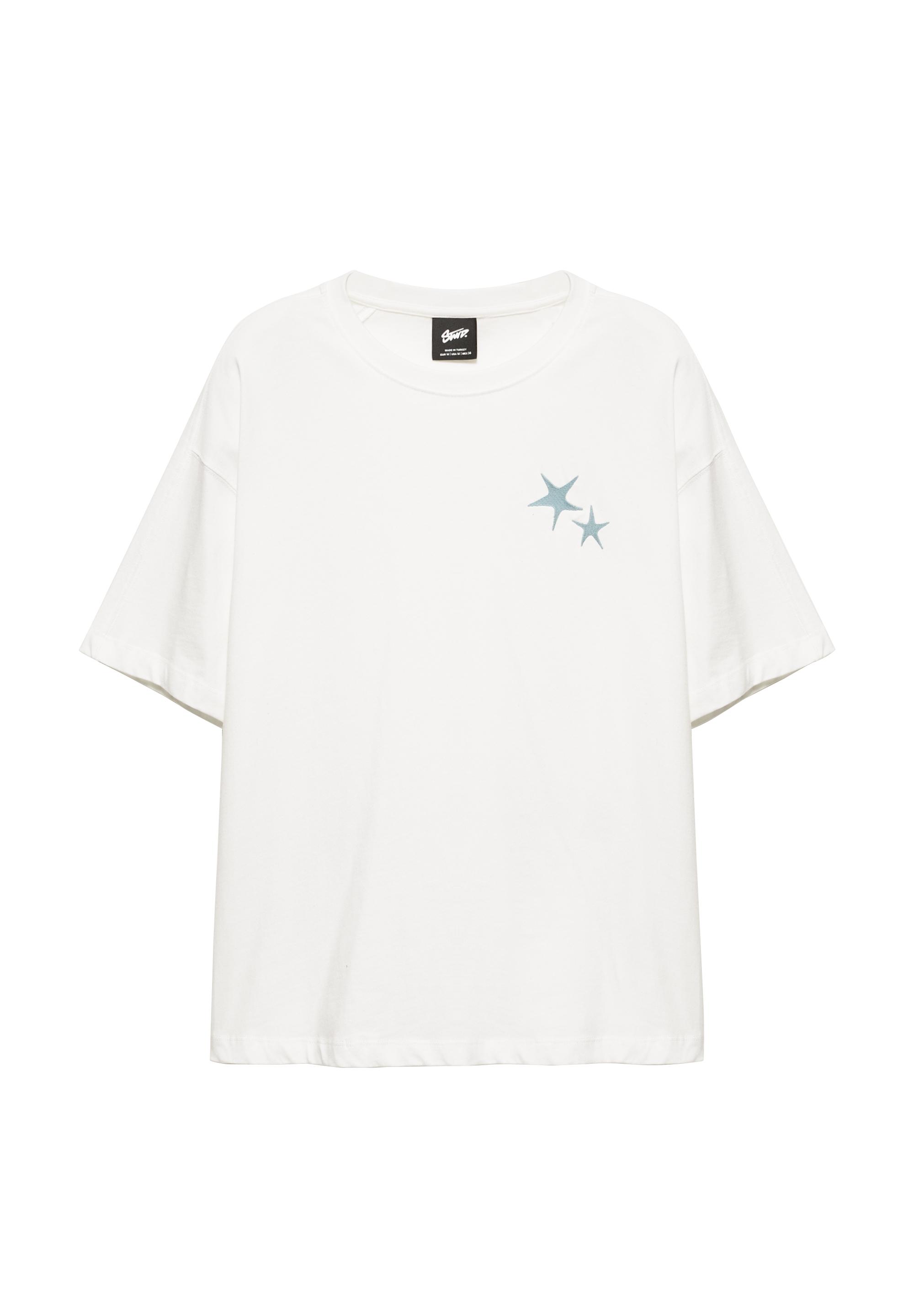 STWD star graphic T-shirt — Off white