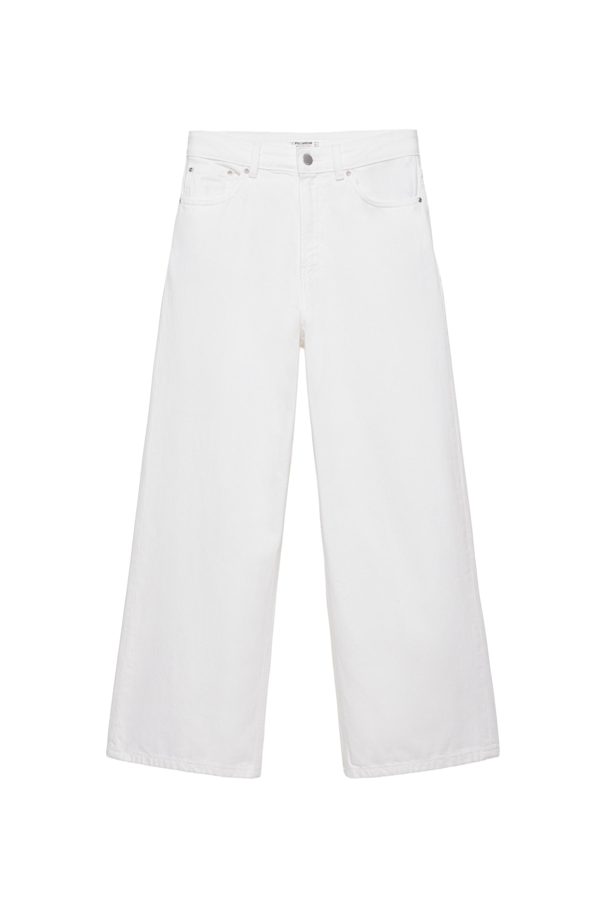 Pull&Bear Orta bel baggy jean görsel 2