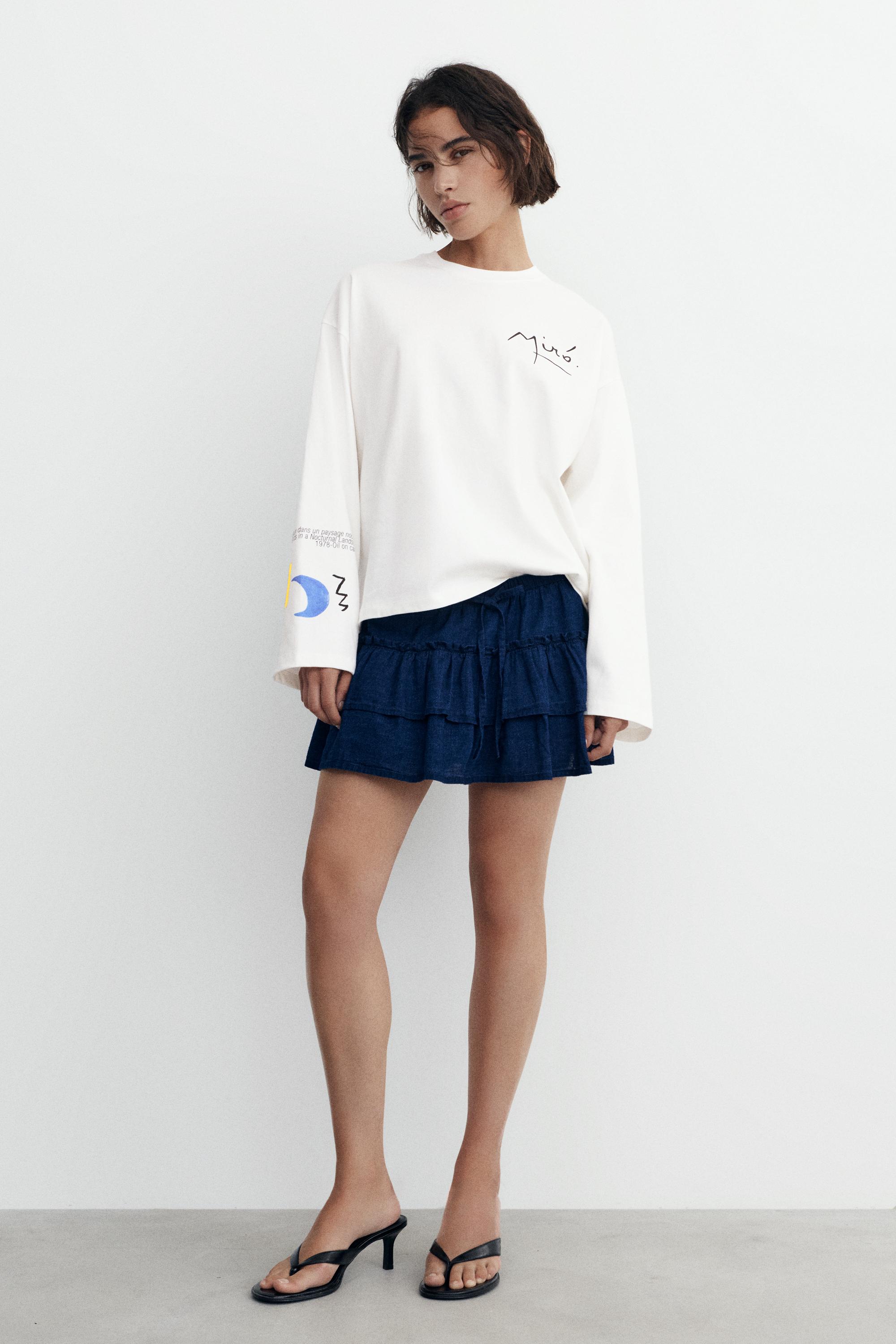 Joan Miró long sleeve T-shirt — White
