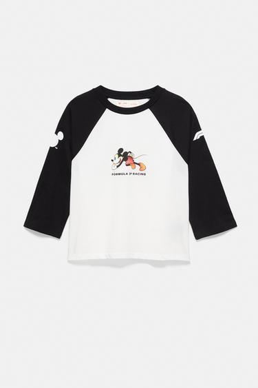 Disney x F1 graphic raglan T-shirt — Ice 6