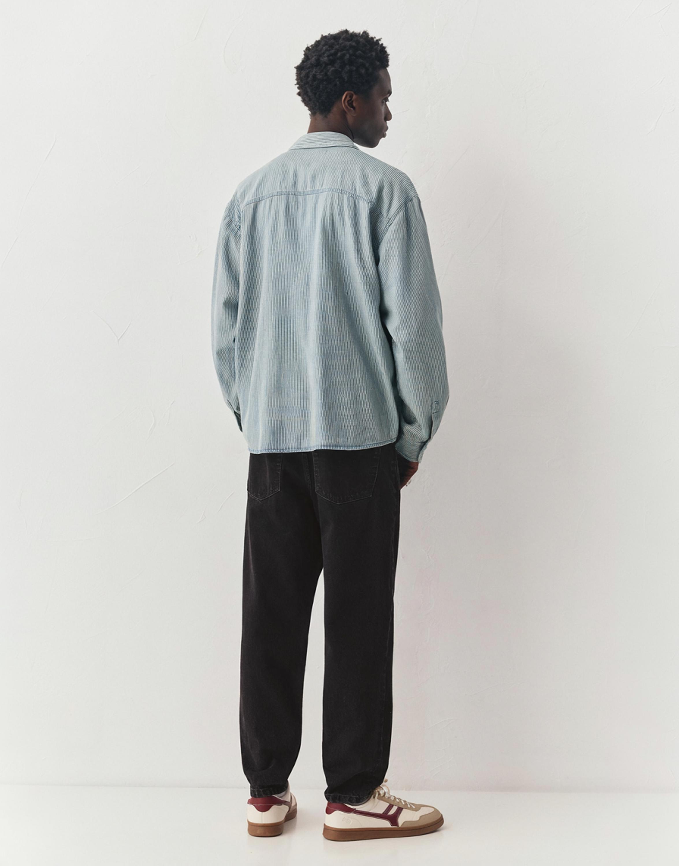 Standard jeans — Faded black