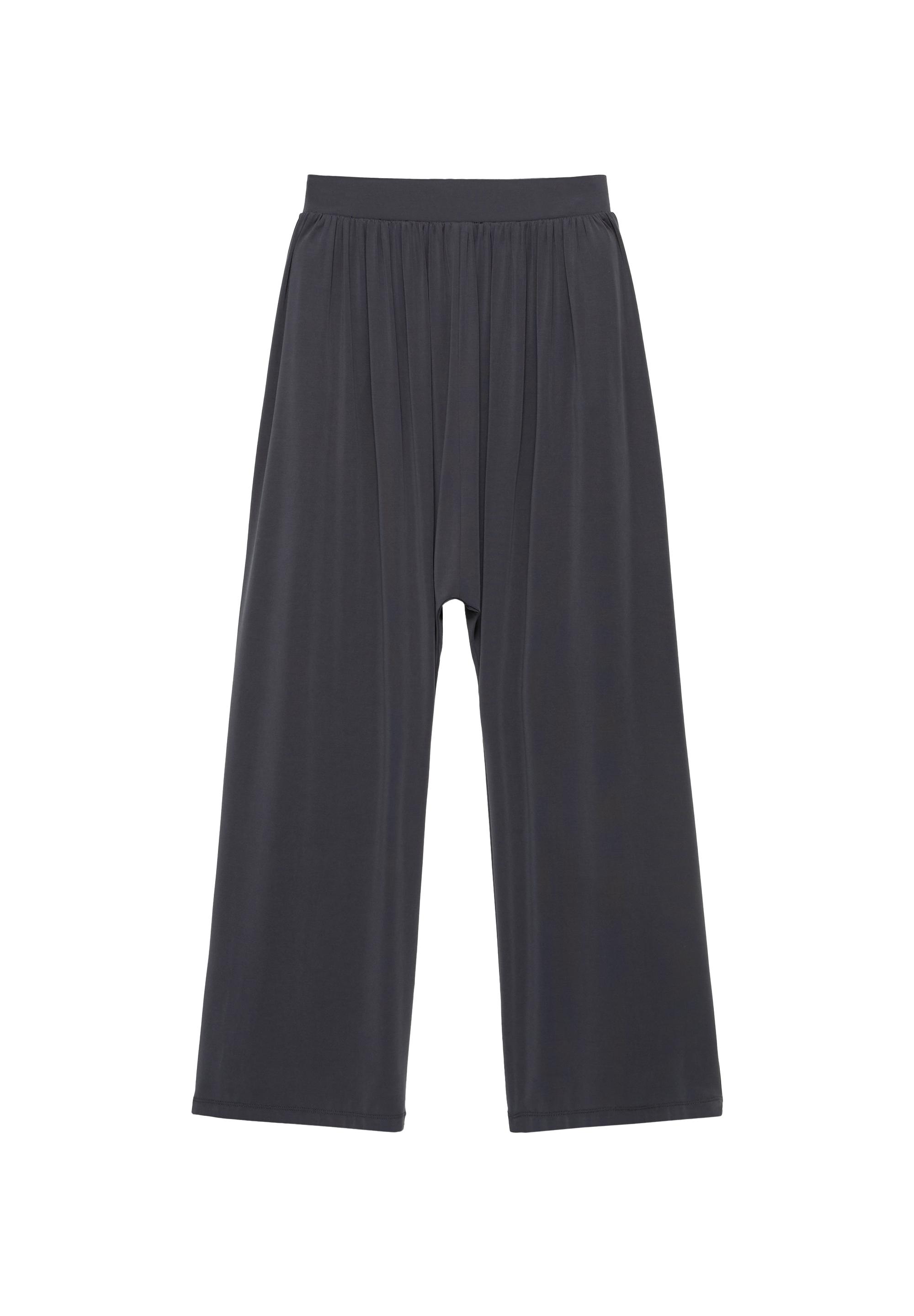 relaxed fit cupro pantolon