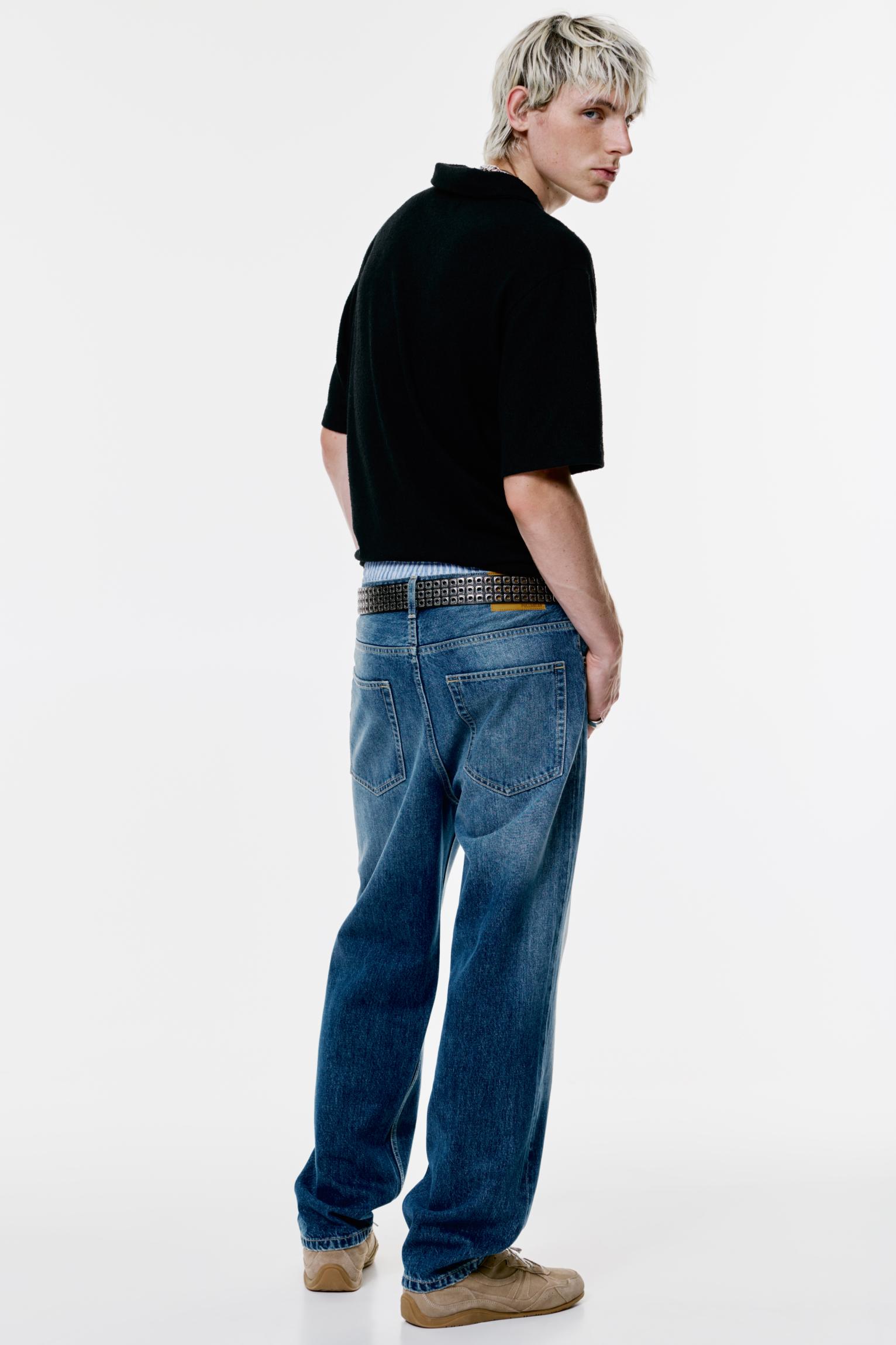 Baggy jeans — Medium blue