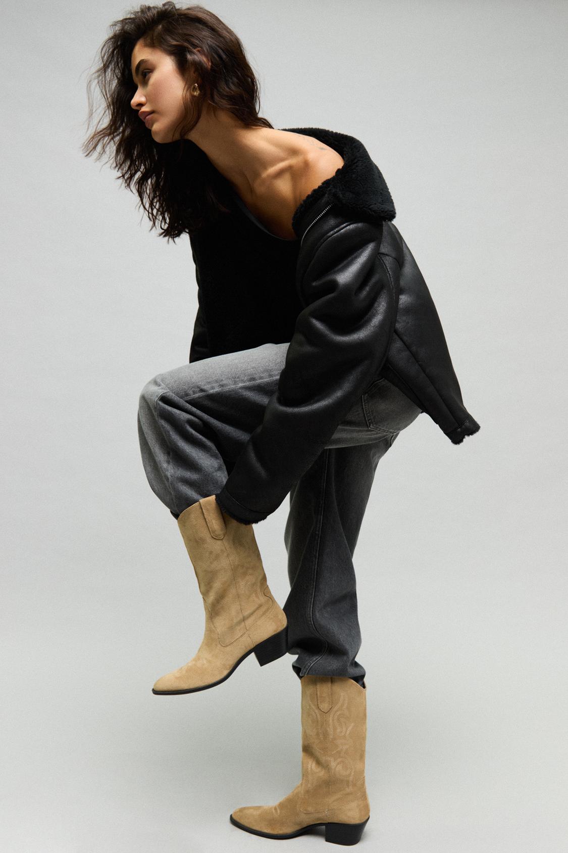 Boots Botines Cowboy Mujer Zara Shop Zara Botines Cowboy Mujer Deals