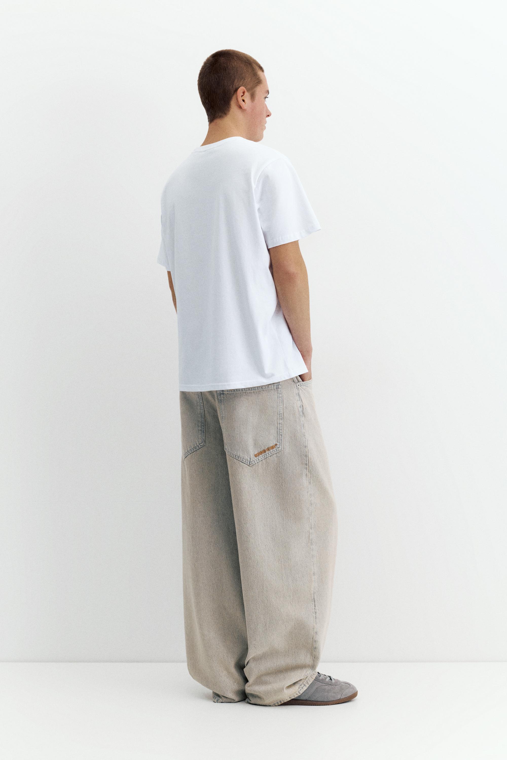 Embroidered logo T-shirt — White