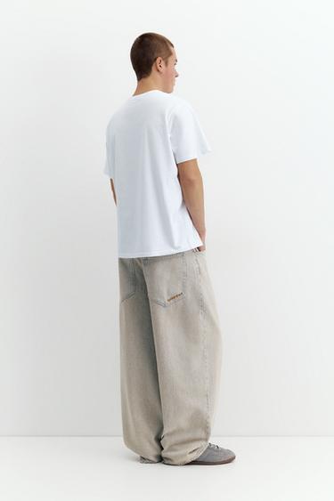 Embroidered logo T-shirt — White 2