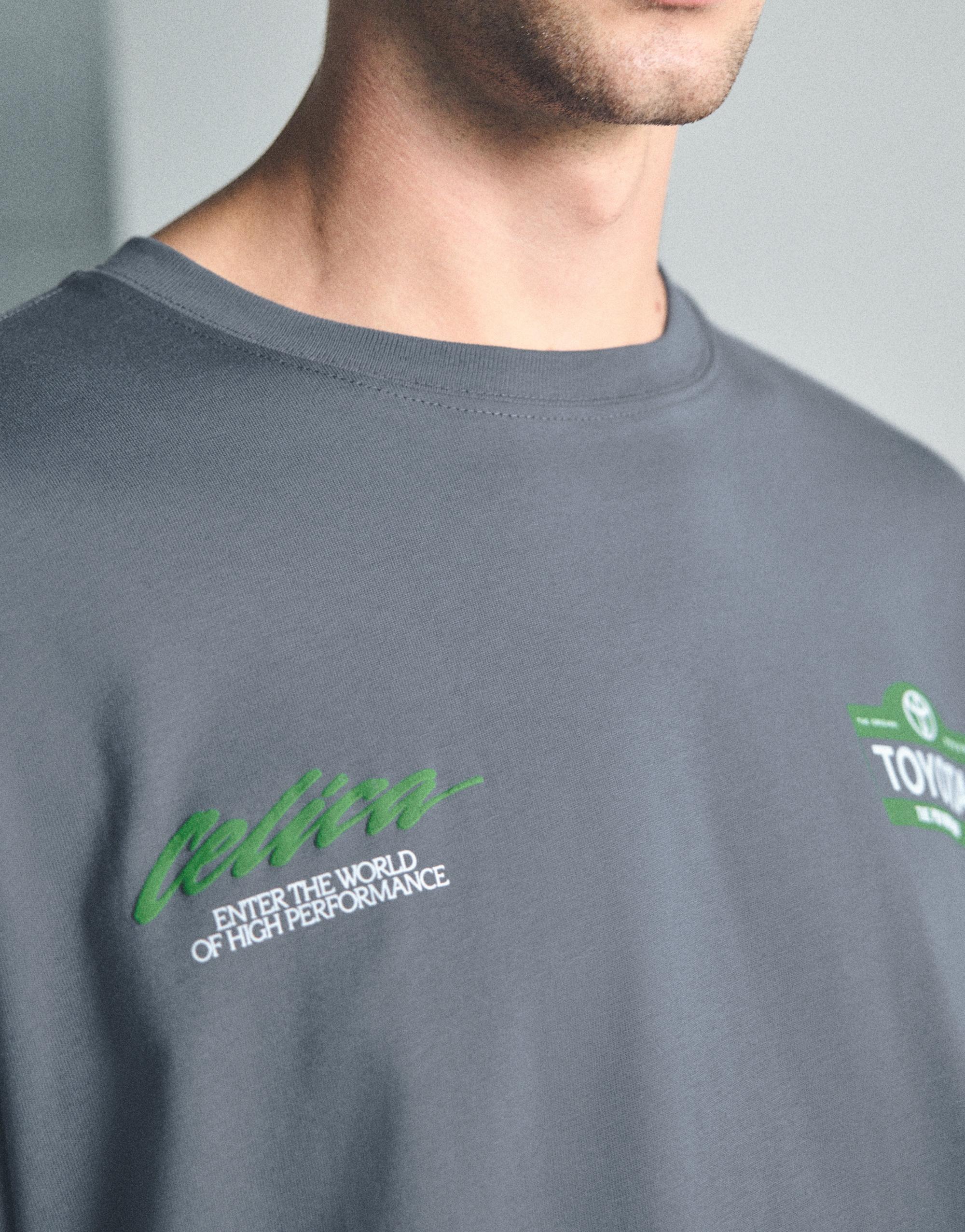 Toyota Celica long sleeve T-shirt — Dark anthracite