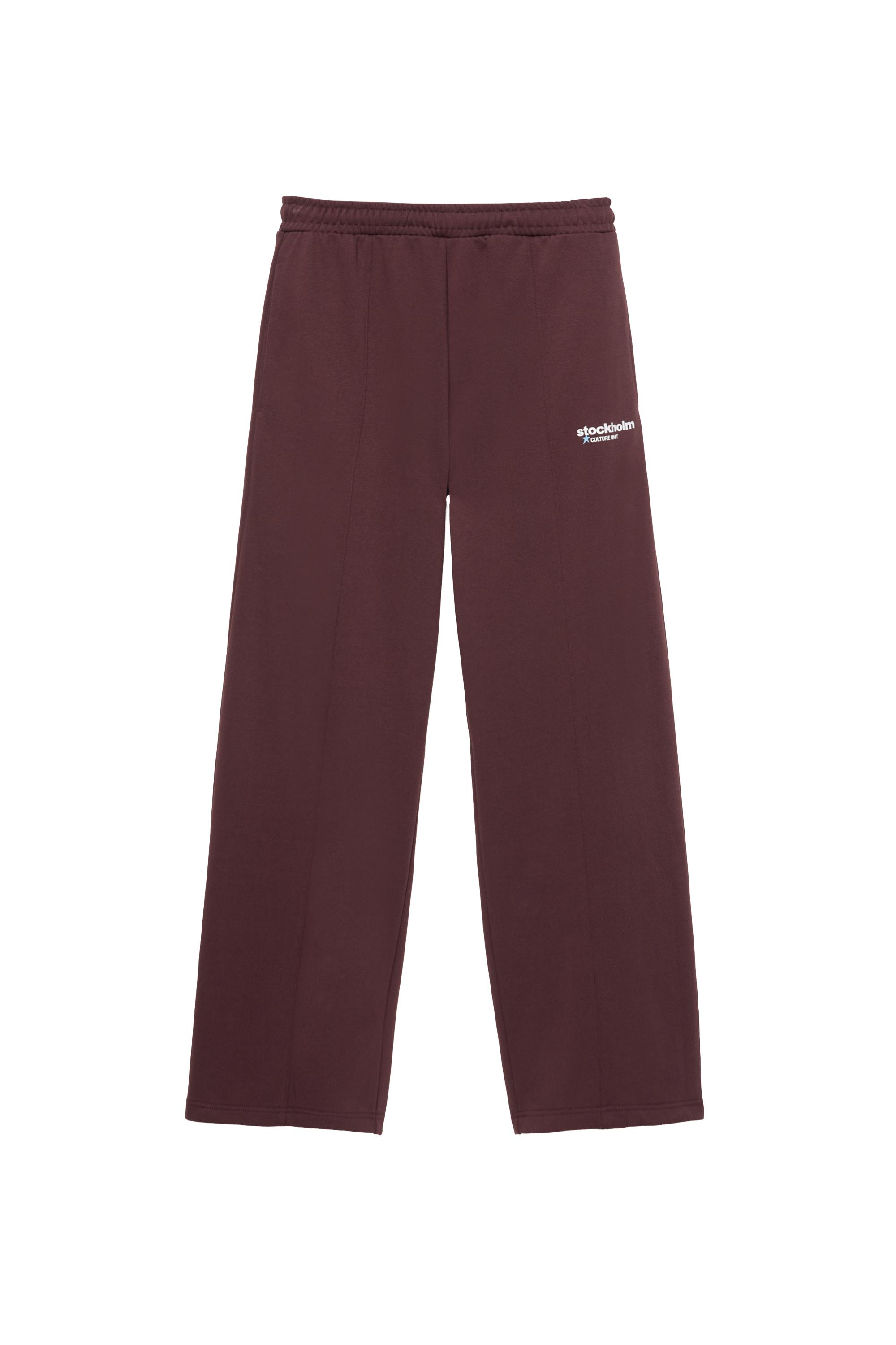 Pull&Bear Grafik baskılı jogger pantolon görsel 3
