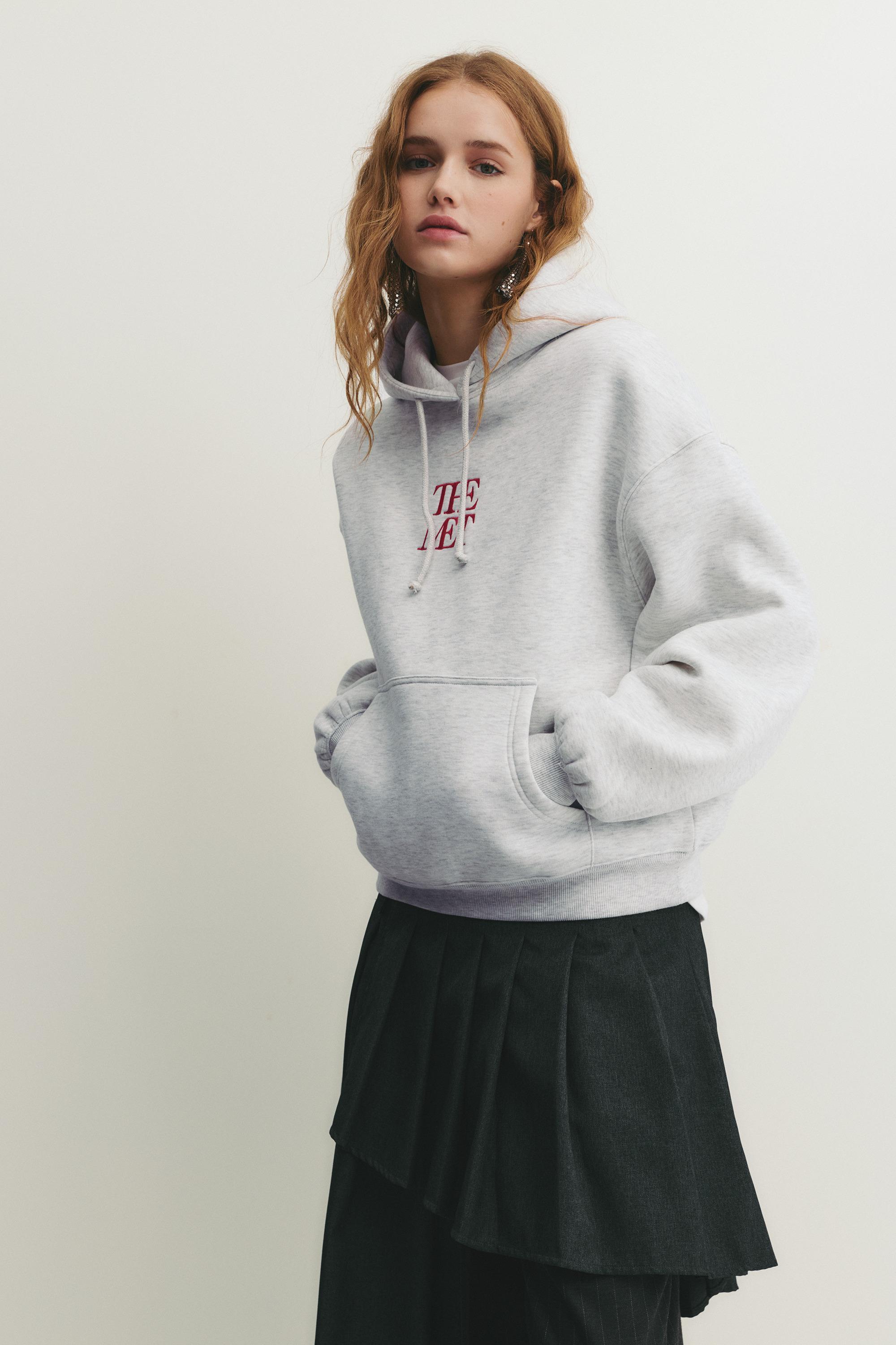 The Met kapüşonlu sweatshirt - Görsel 8