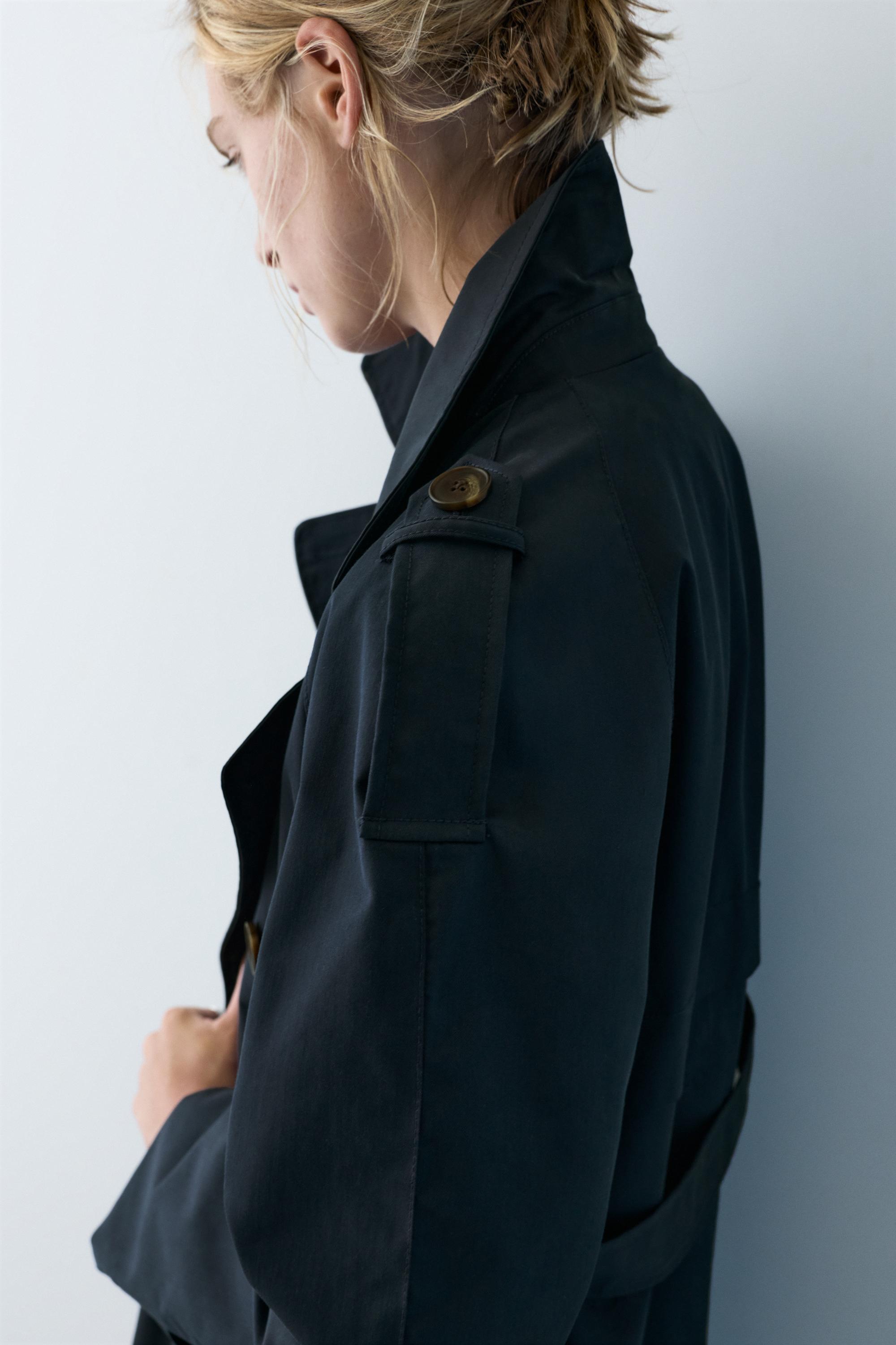 Kemerli uzun trençkot - Görsel 66