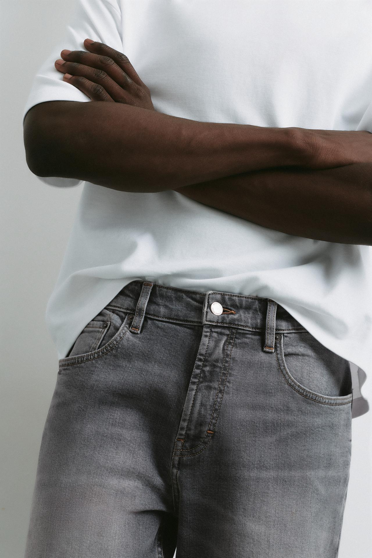 Slim fit jeans — Dark grey