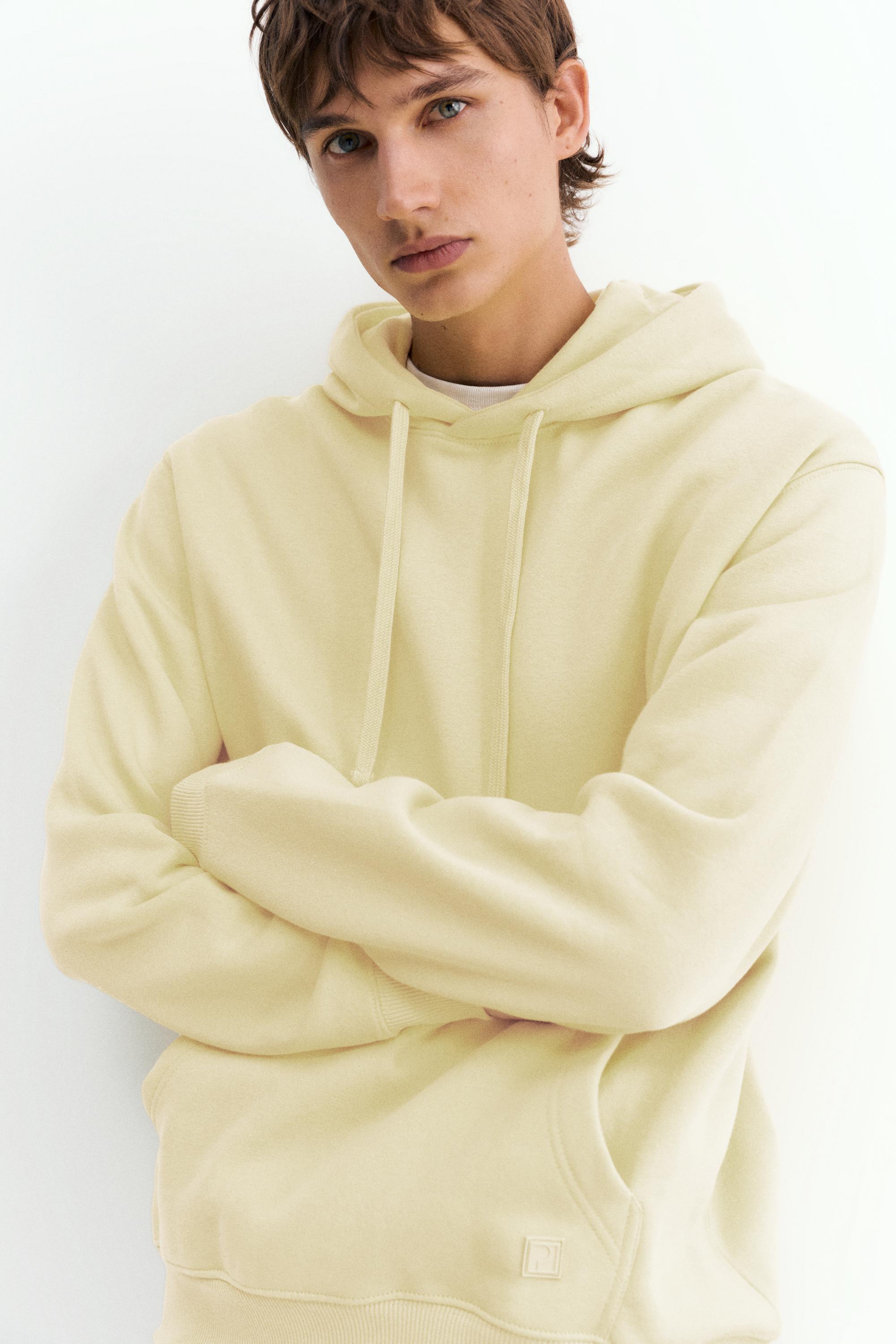 Basic hoodie — Yellow