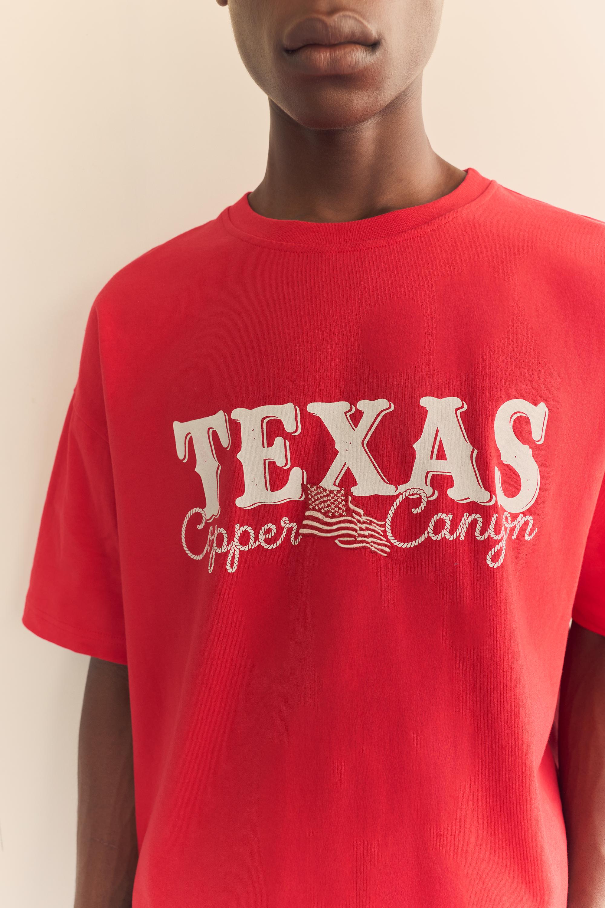Texas T-shirt — Red