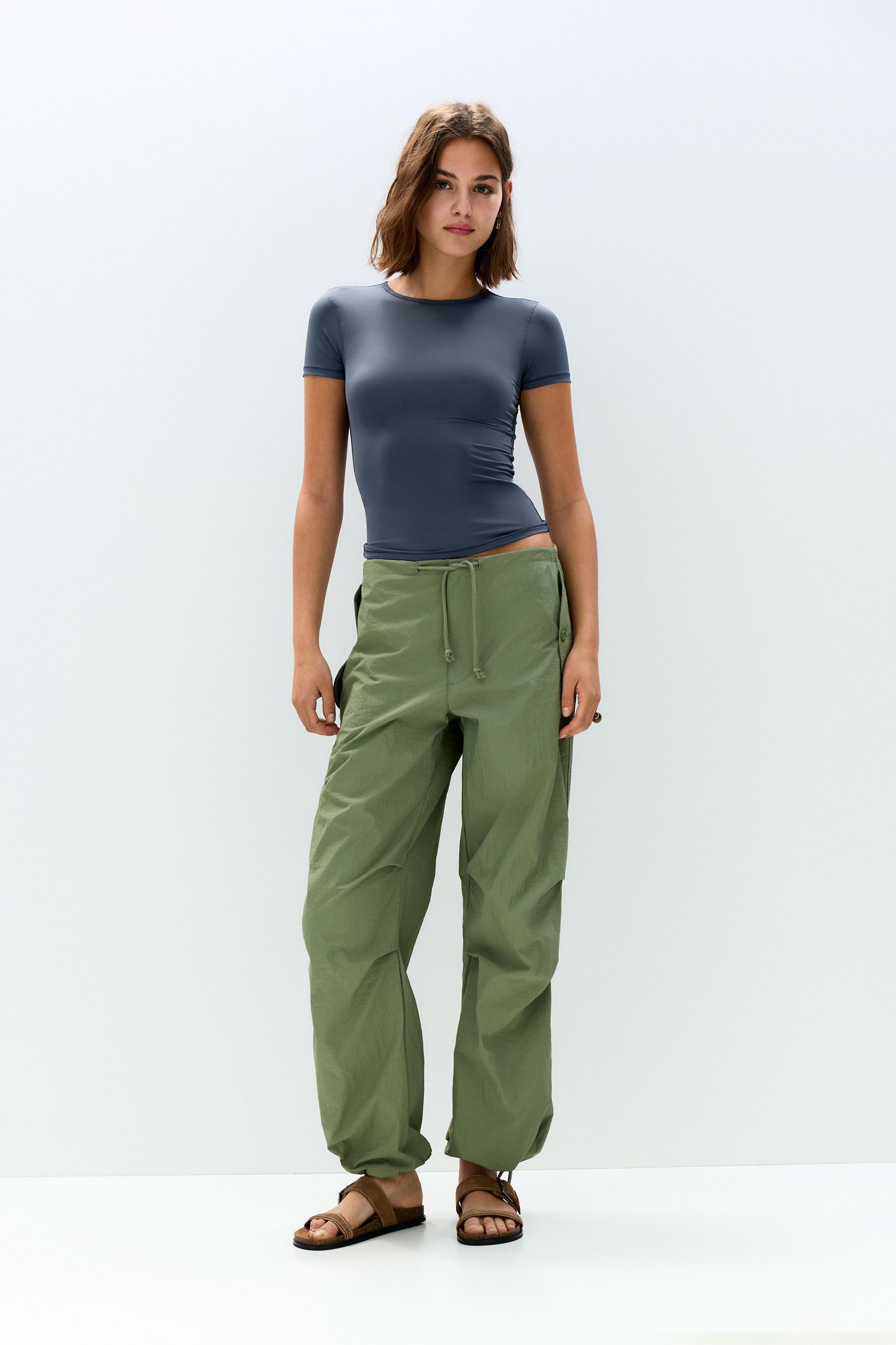 Kısa kollu poliamid tişört - Görsel 43