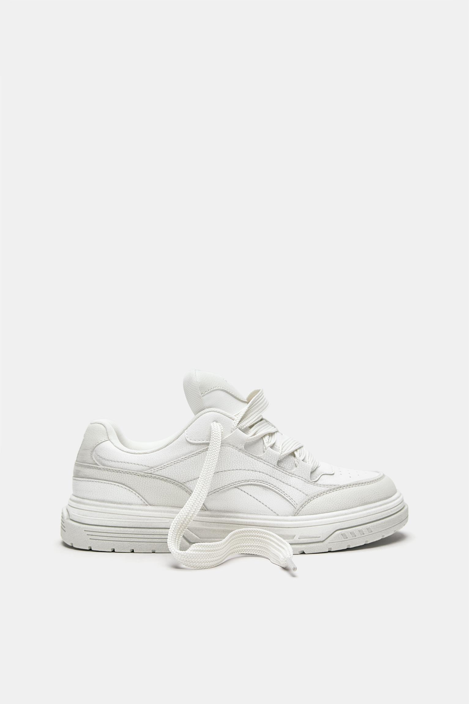 Eskitme görünümlü STWD kaykay ayakkabısı - Görsel 4