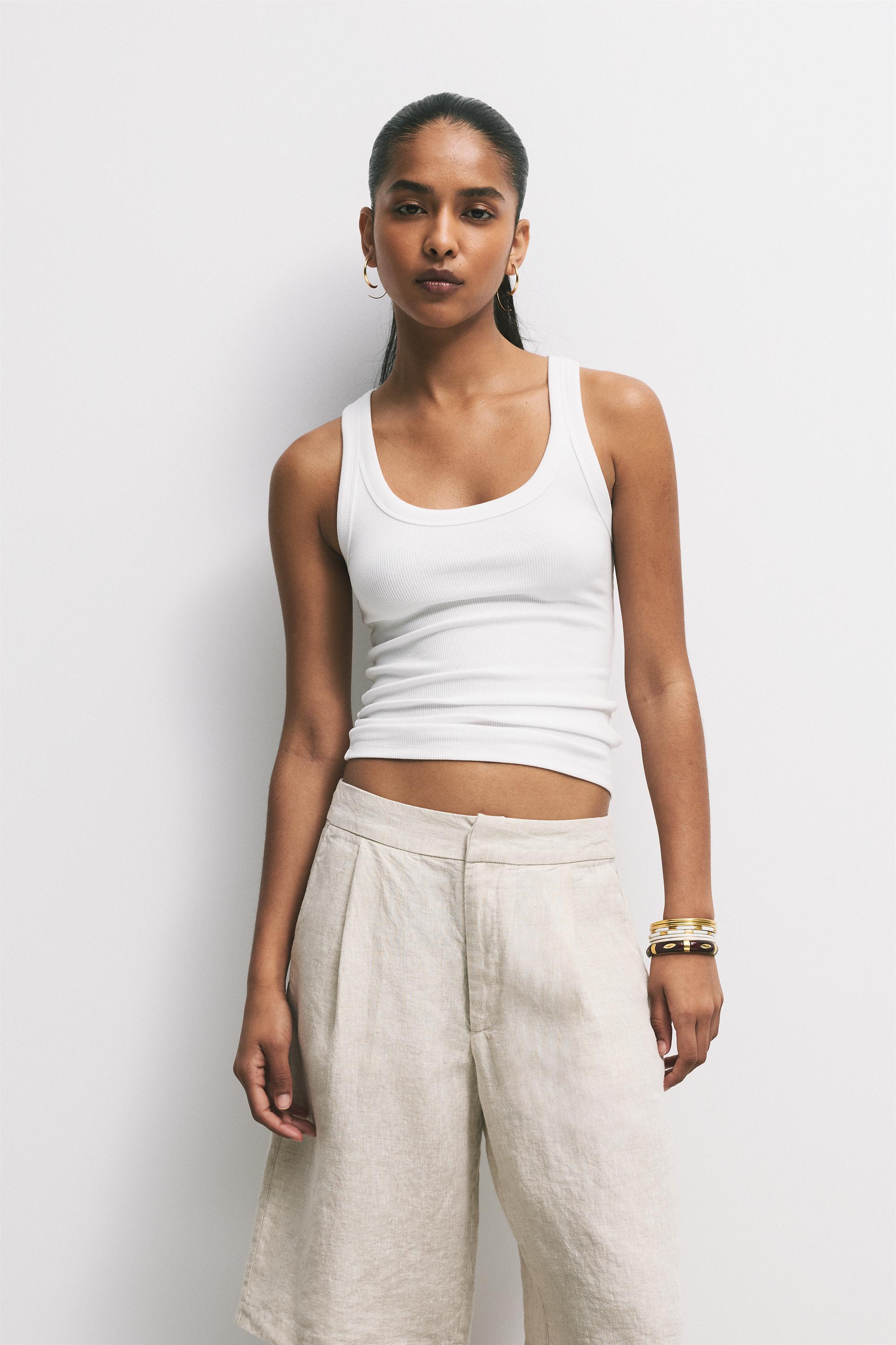 Bermudas Aus 100 % Leinen