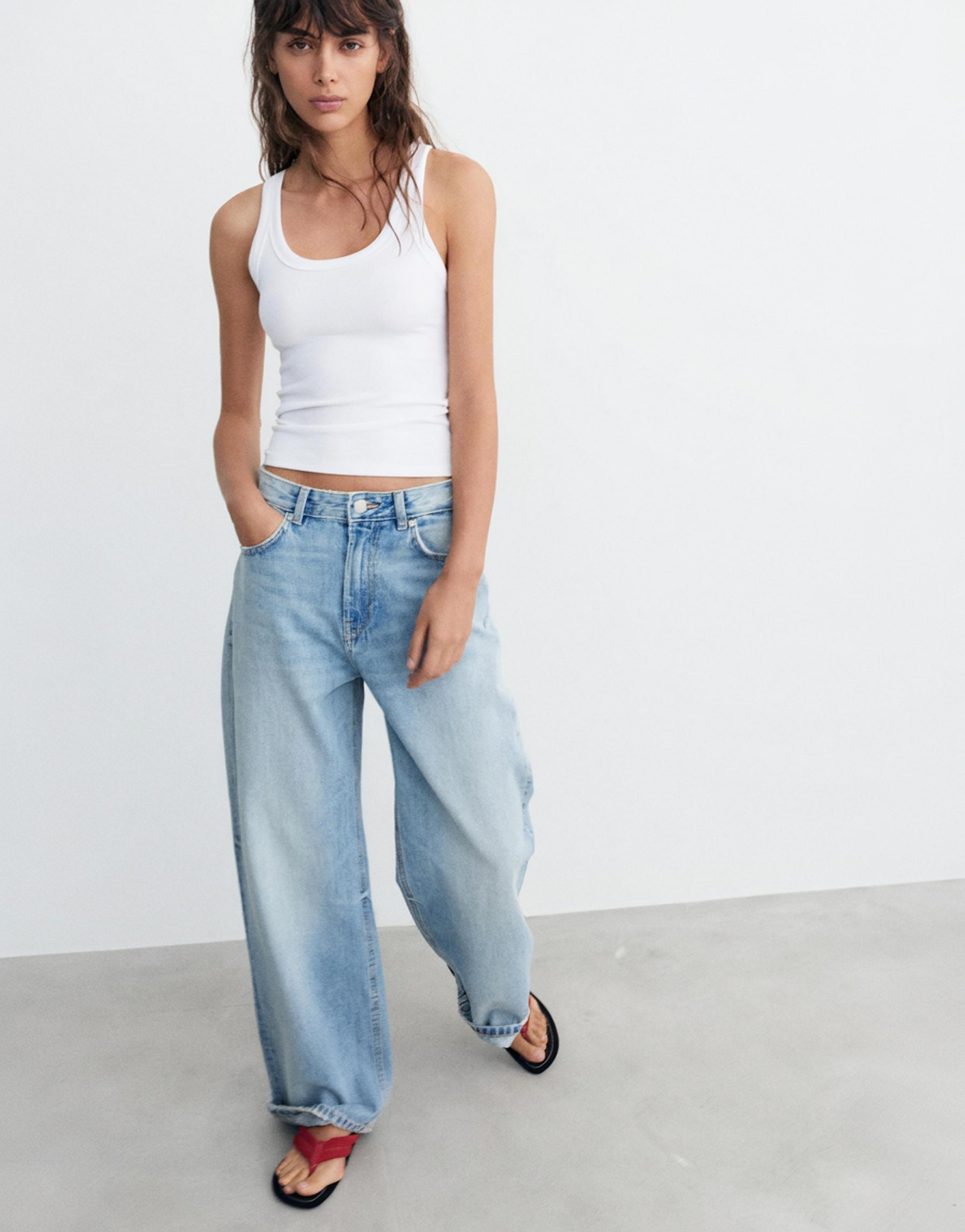 Basic tank top — White