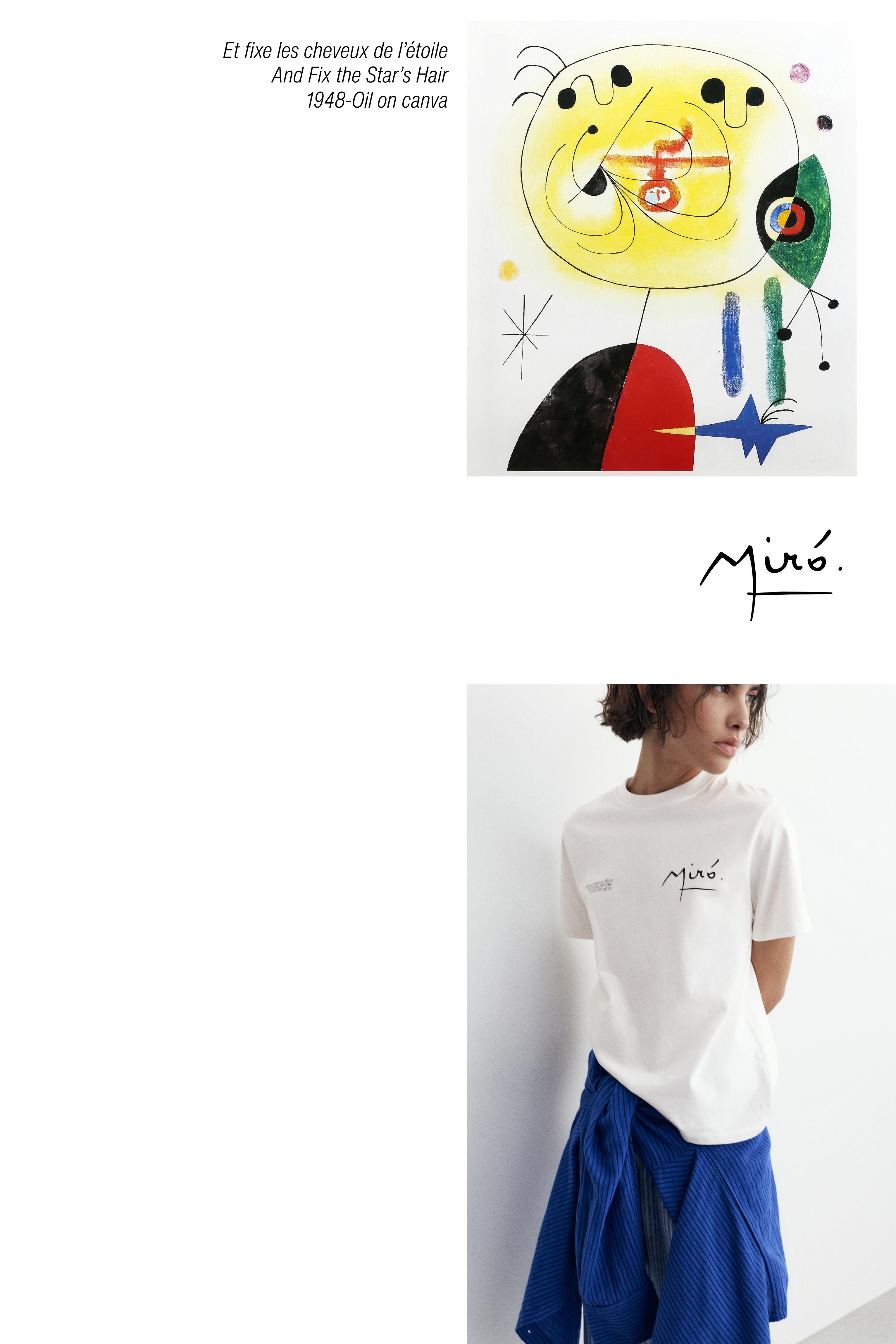 Joan Miró short sleeve T-shirt — White
