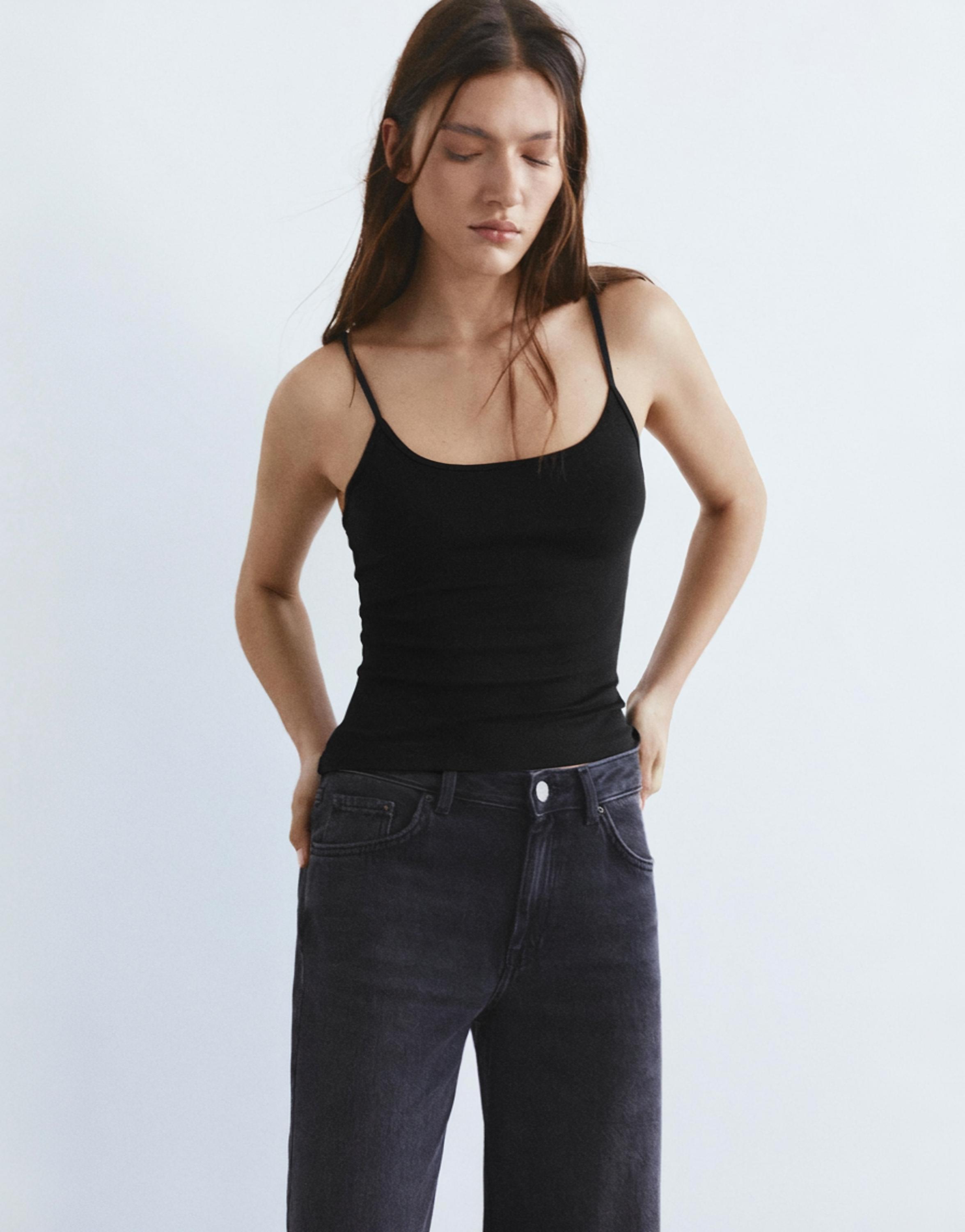 İnce askılı tişört - Görsel 26