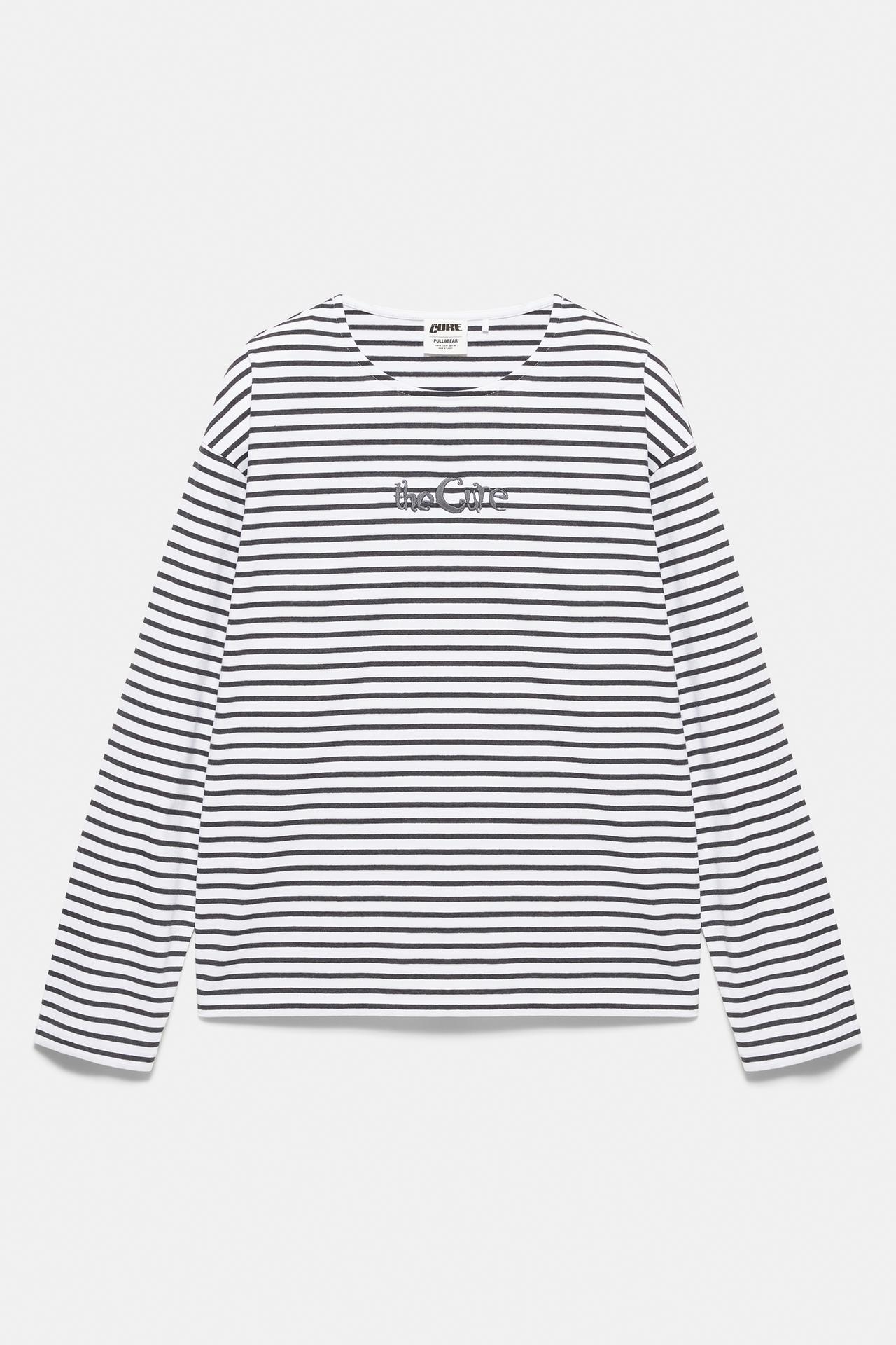 The Cure striped T-shirt — Off white