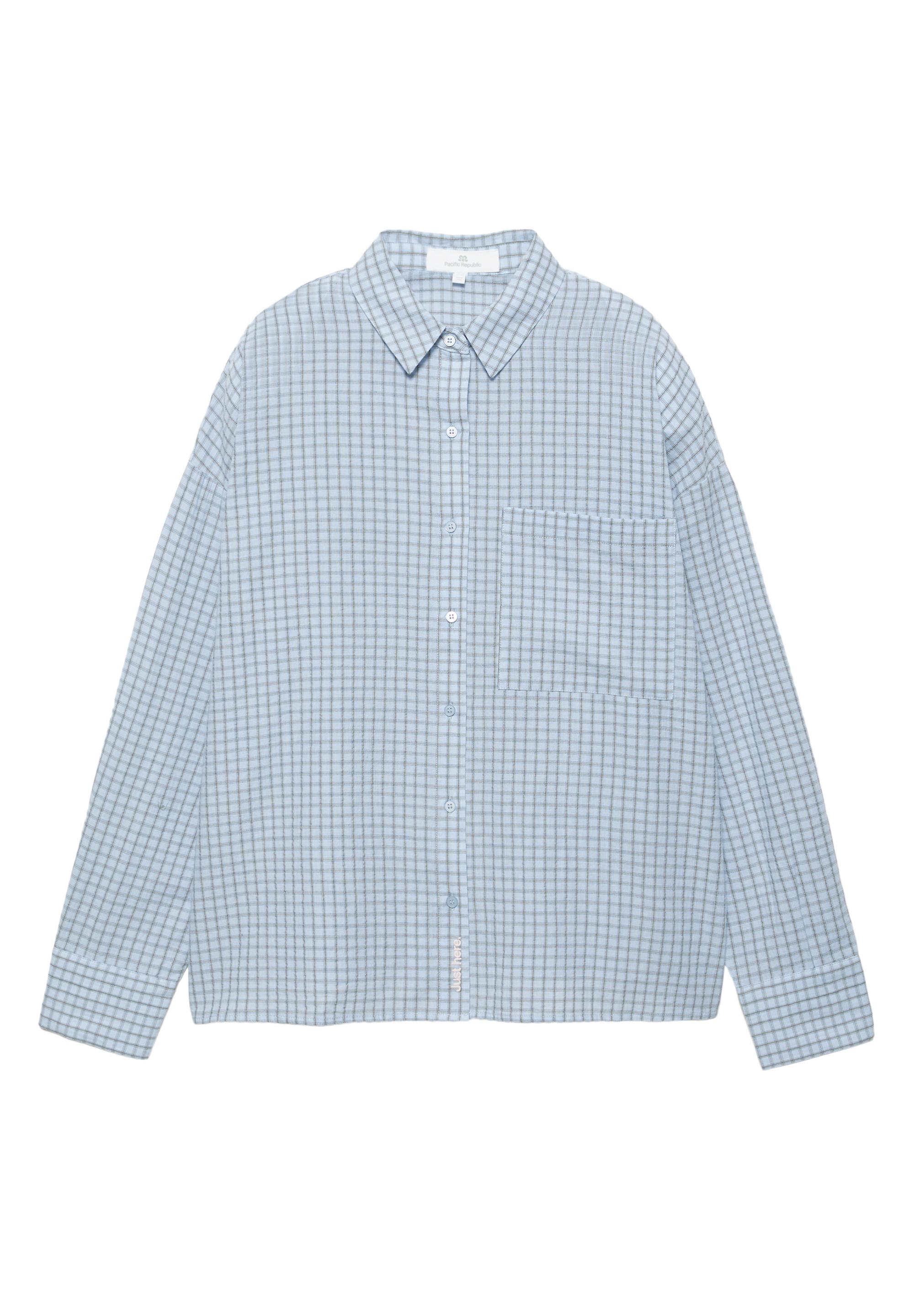 Check shirt with pocket