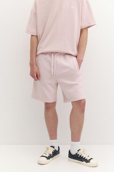STWD jogger Bermuda shorts — Pink 4