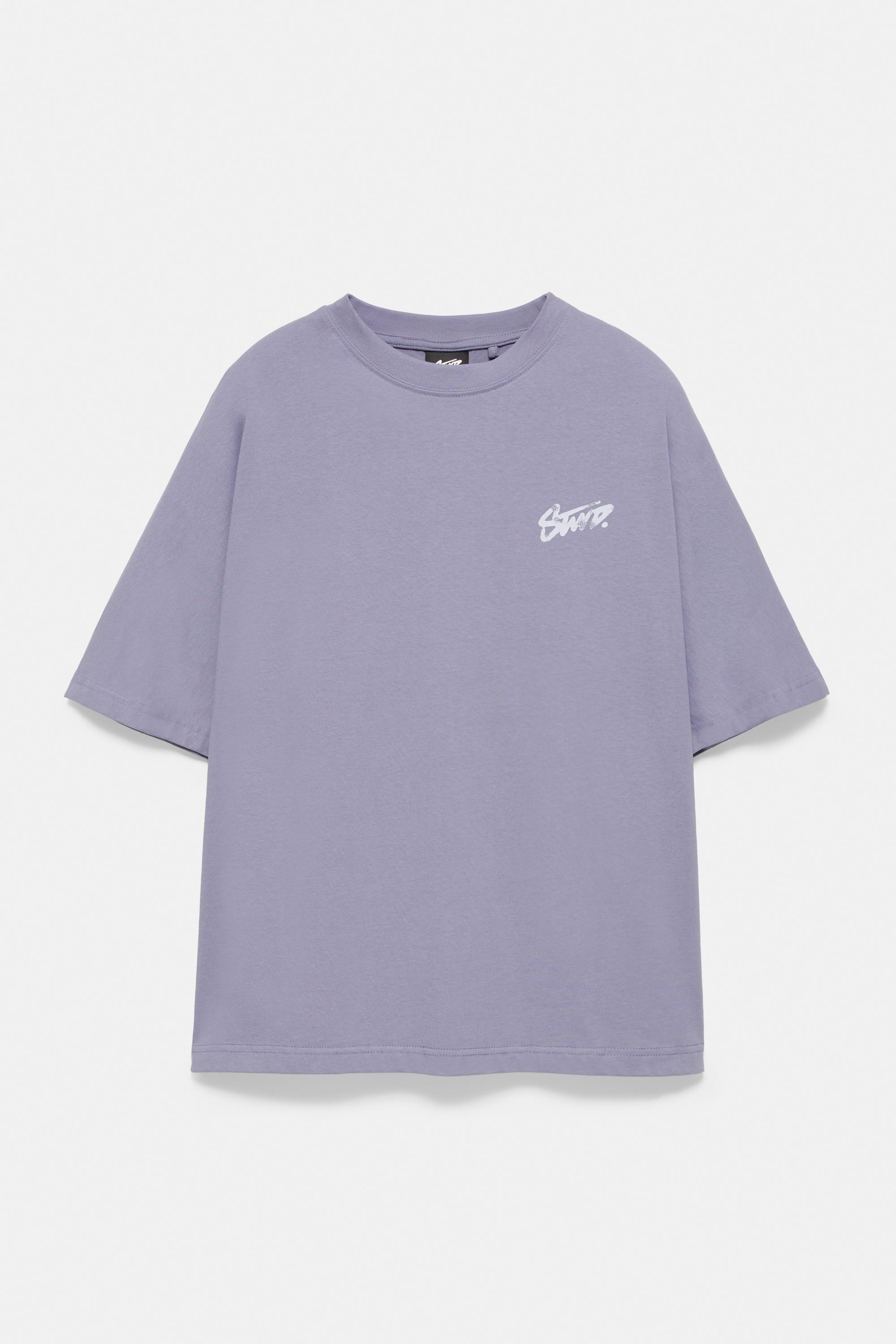 STWD graffiti logo T-shirt — Yale blue