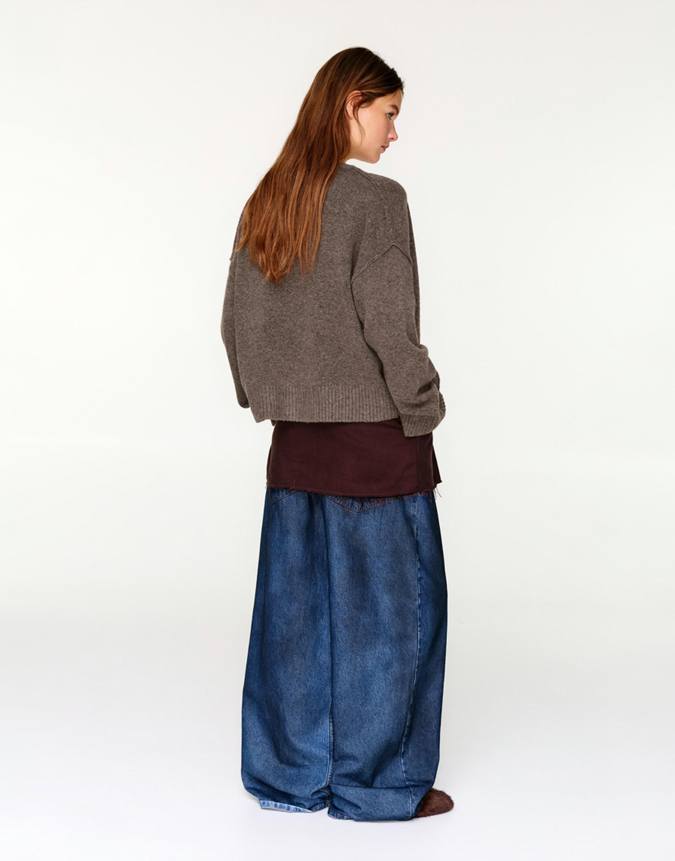 Yumuşak örgü hırka - Görsel 93