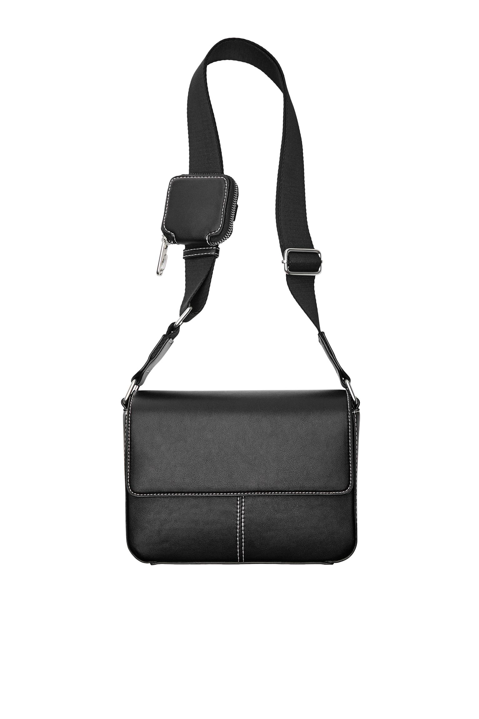 Dikişli portföy çapraz askılı çanta - Görsel 27