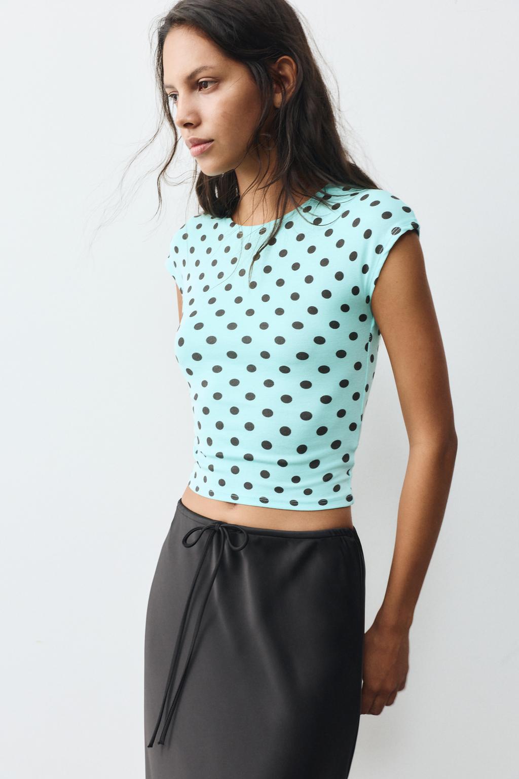 Pull&Bear Dar qollu fitted T-shirt