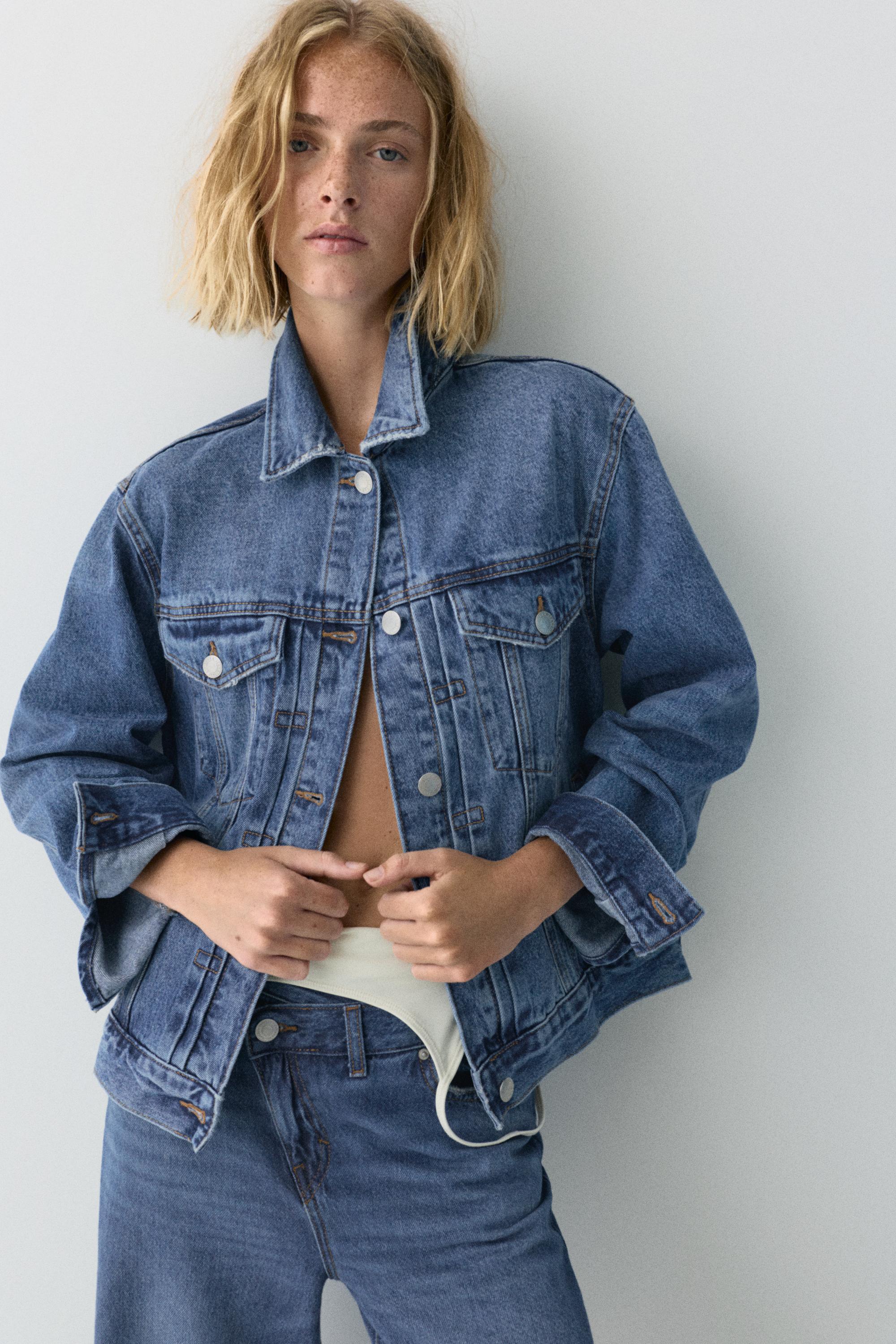 Denim jacket — Medium blue