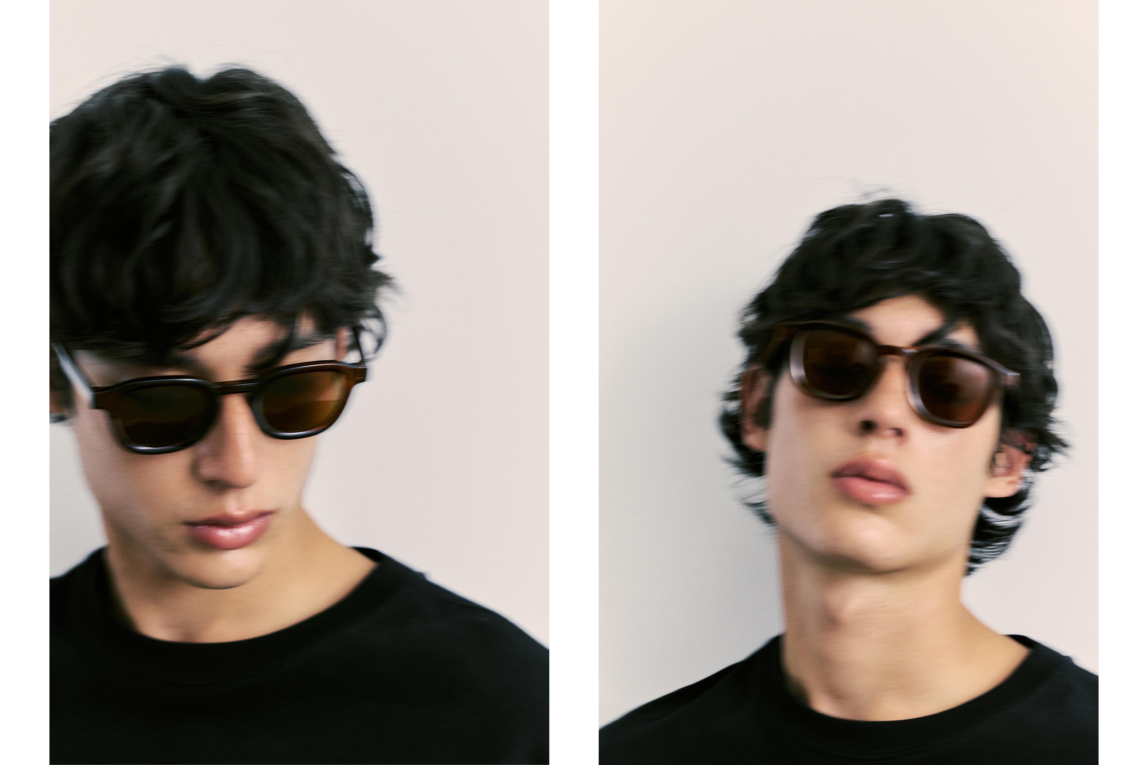 Resin sunglasses — Caramel