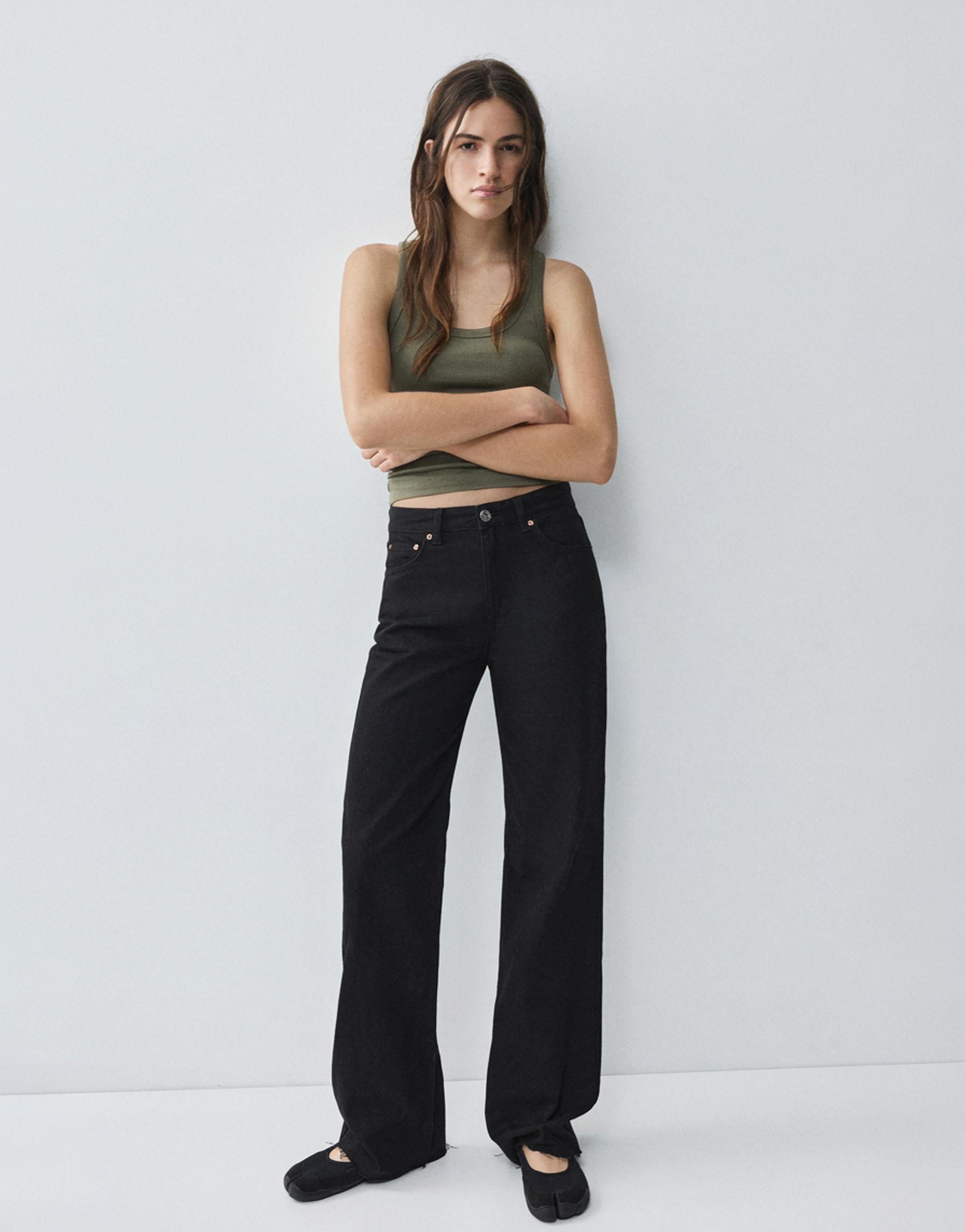 Basic tank top — Khaki