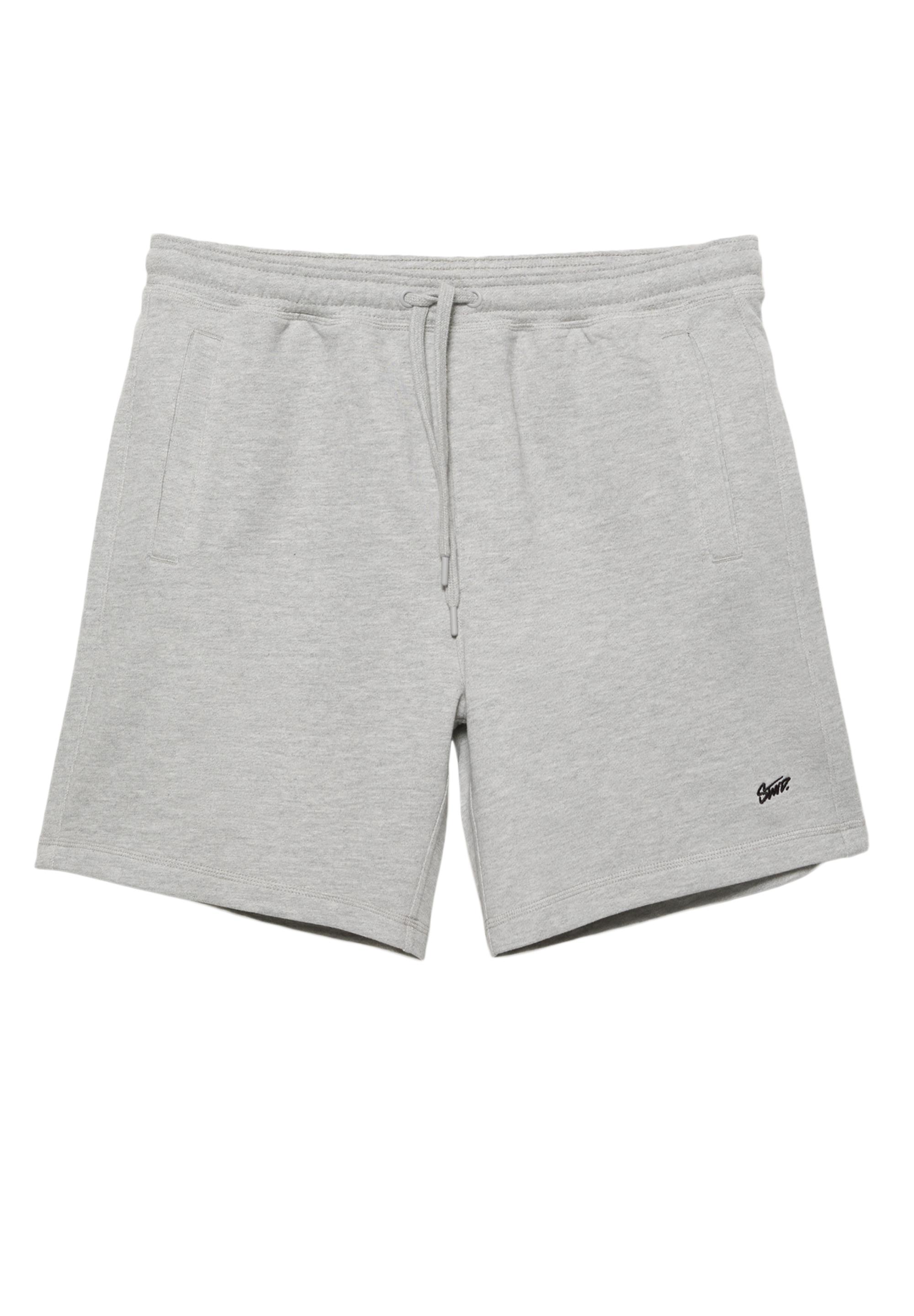 STWD jogger Bermuda shorts — Grey marl