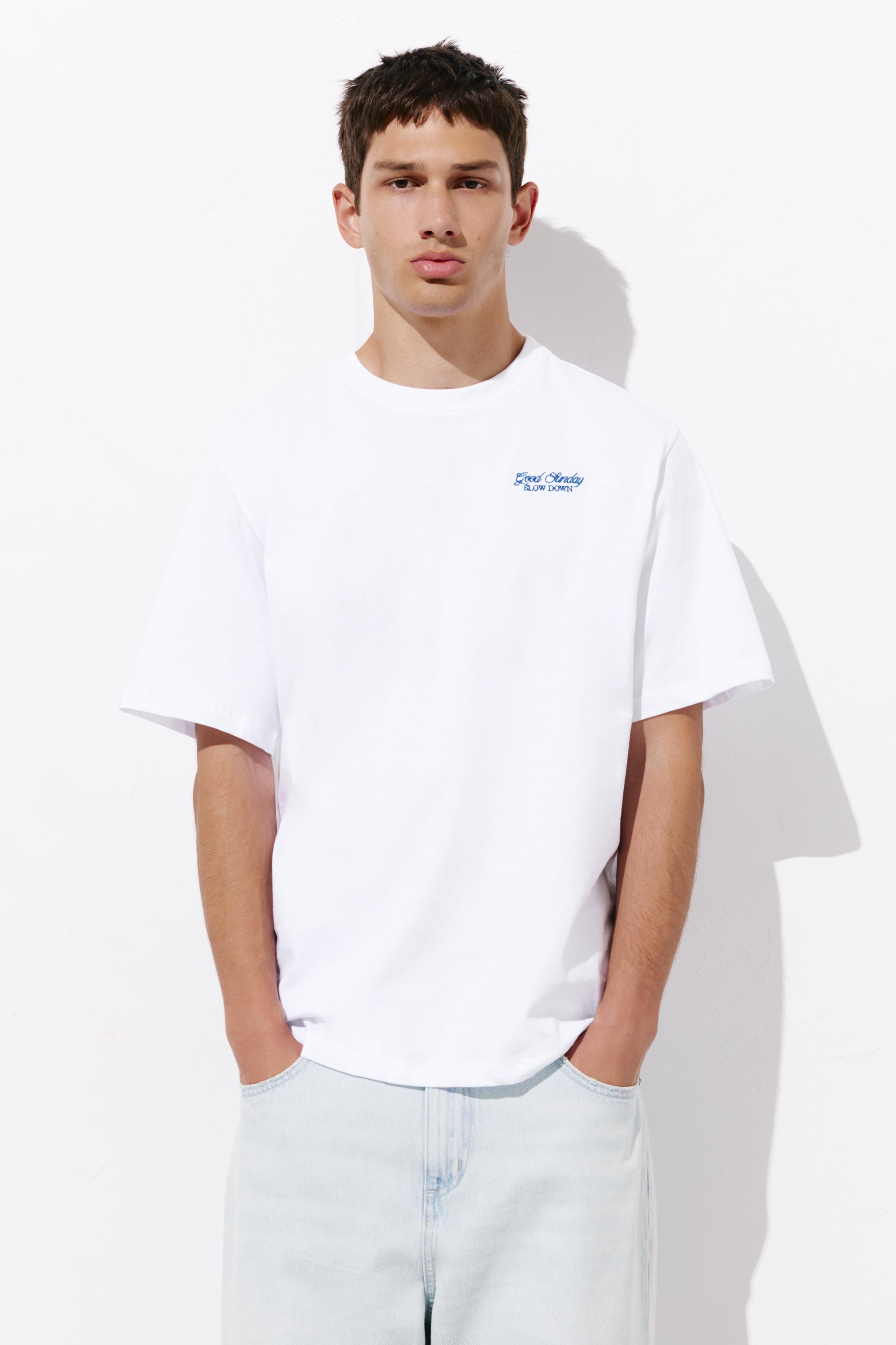 Good Sunday graphic T-shirt — Off white