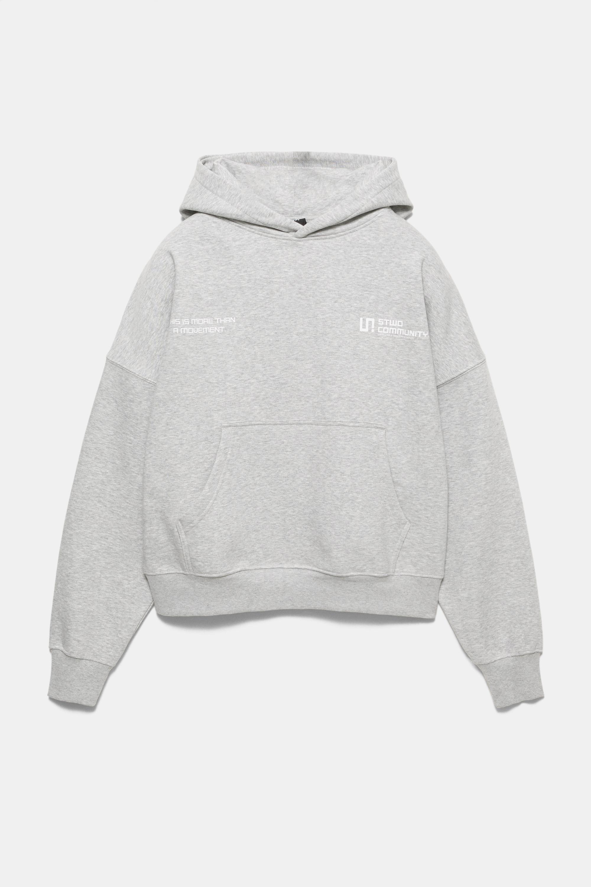 STWD kapüşonlu sweatshirt - Görsel 15