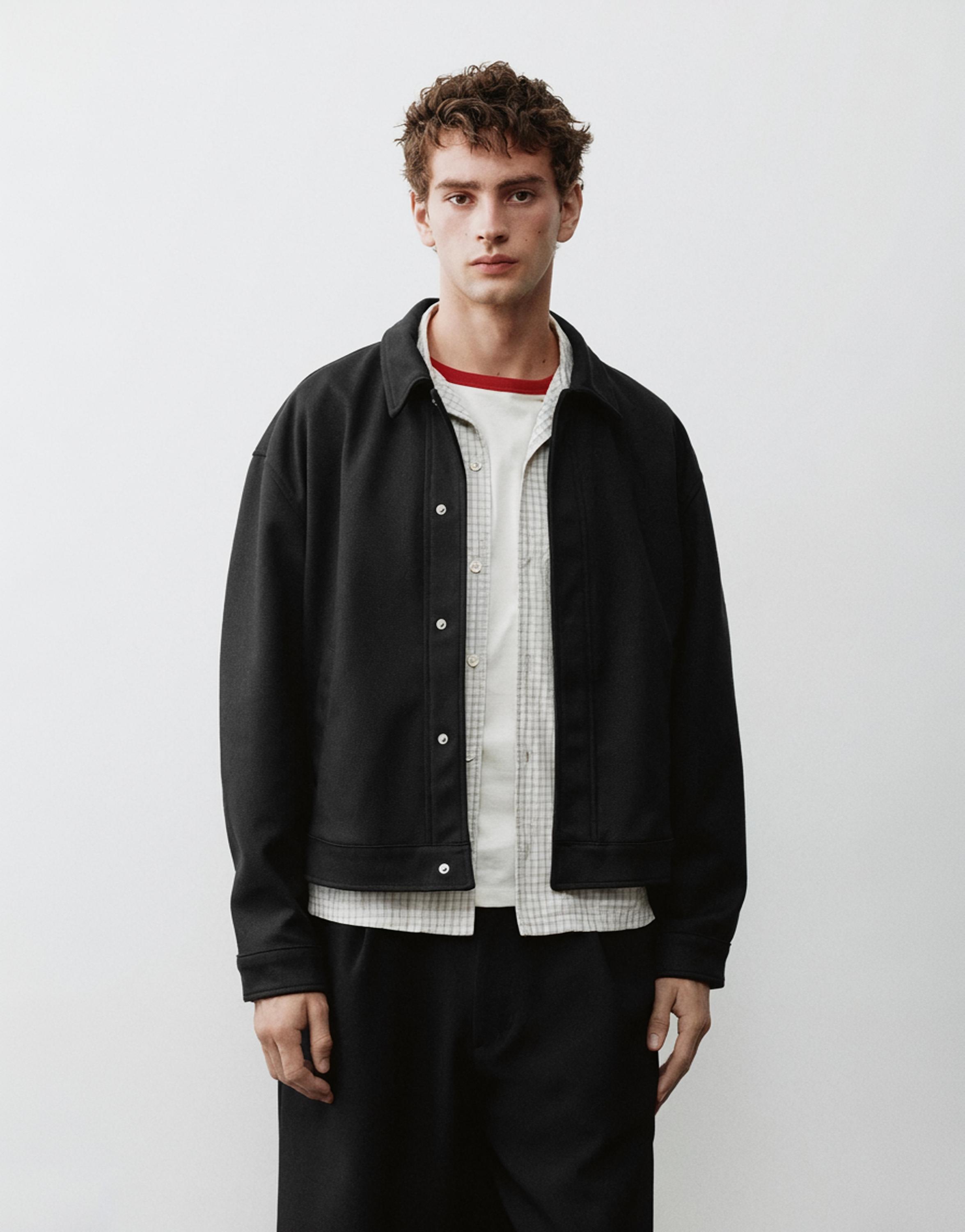 Trucker jacket — Black