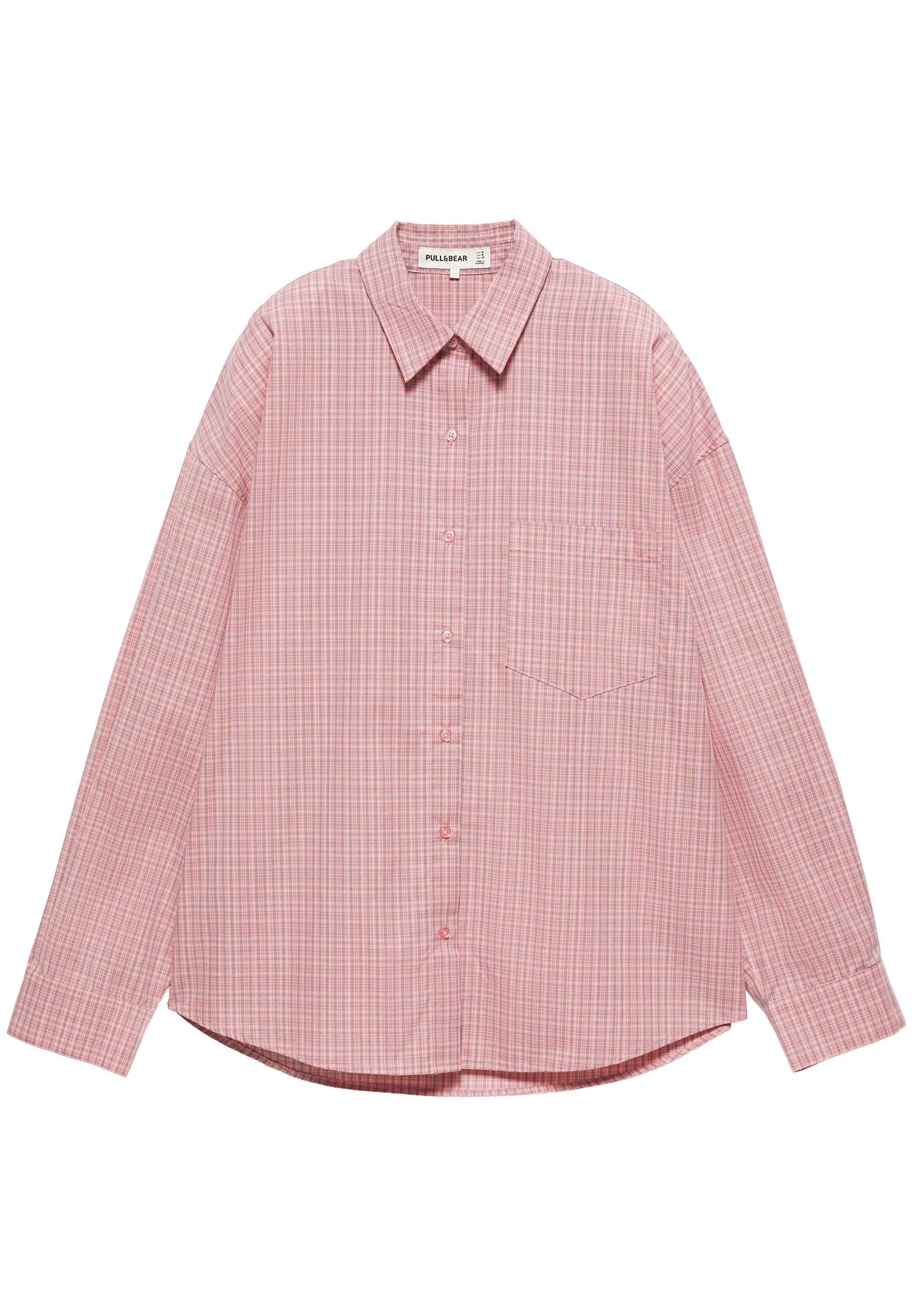 Pull&Bear Kareli cepli gömlek
