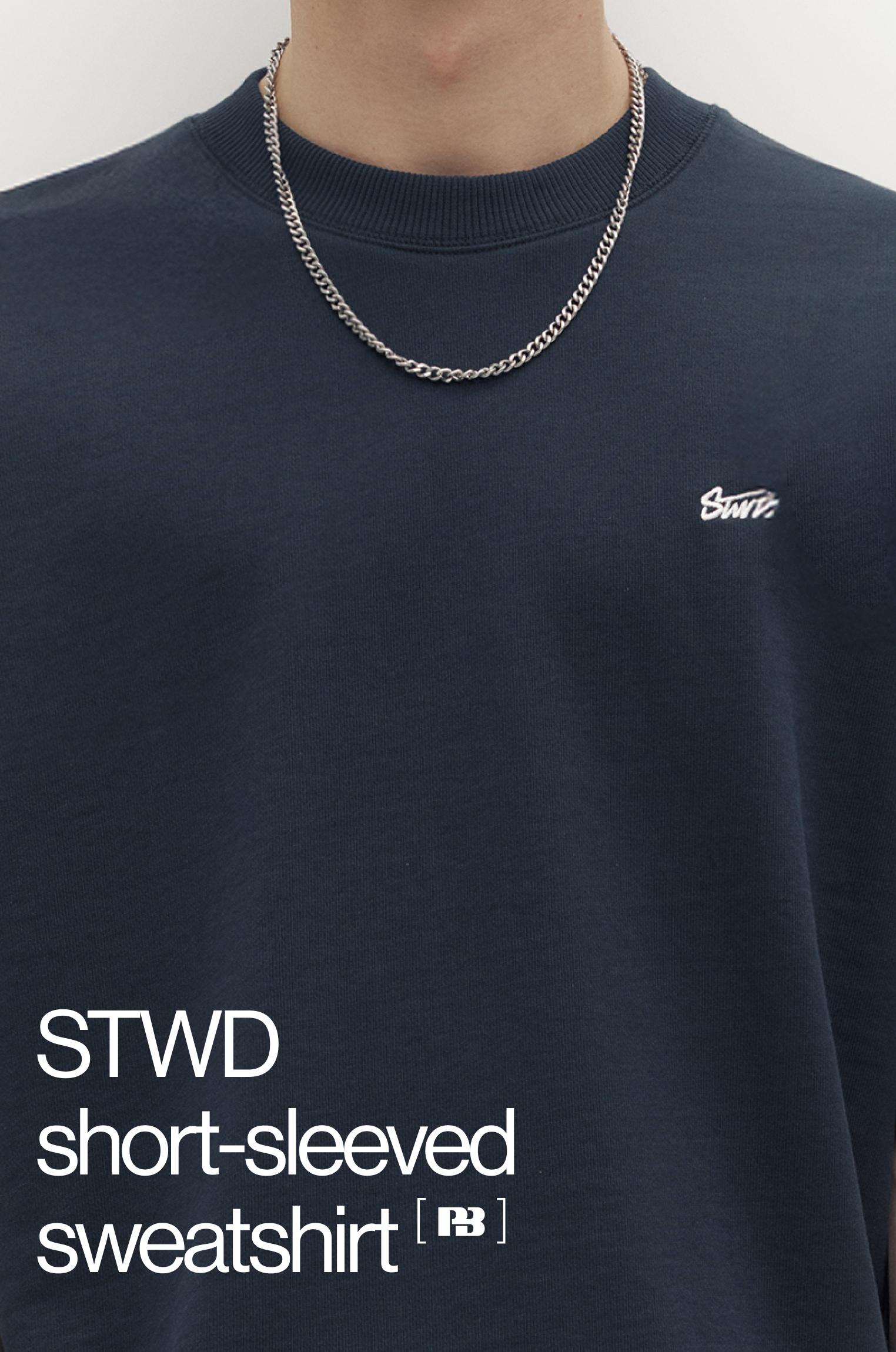 Kısa kollu logolu sweatshirt - Görsel 79