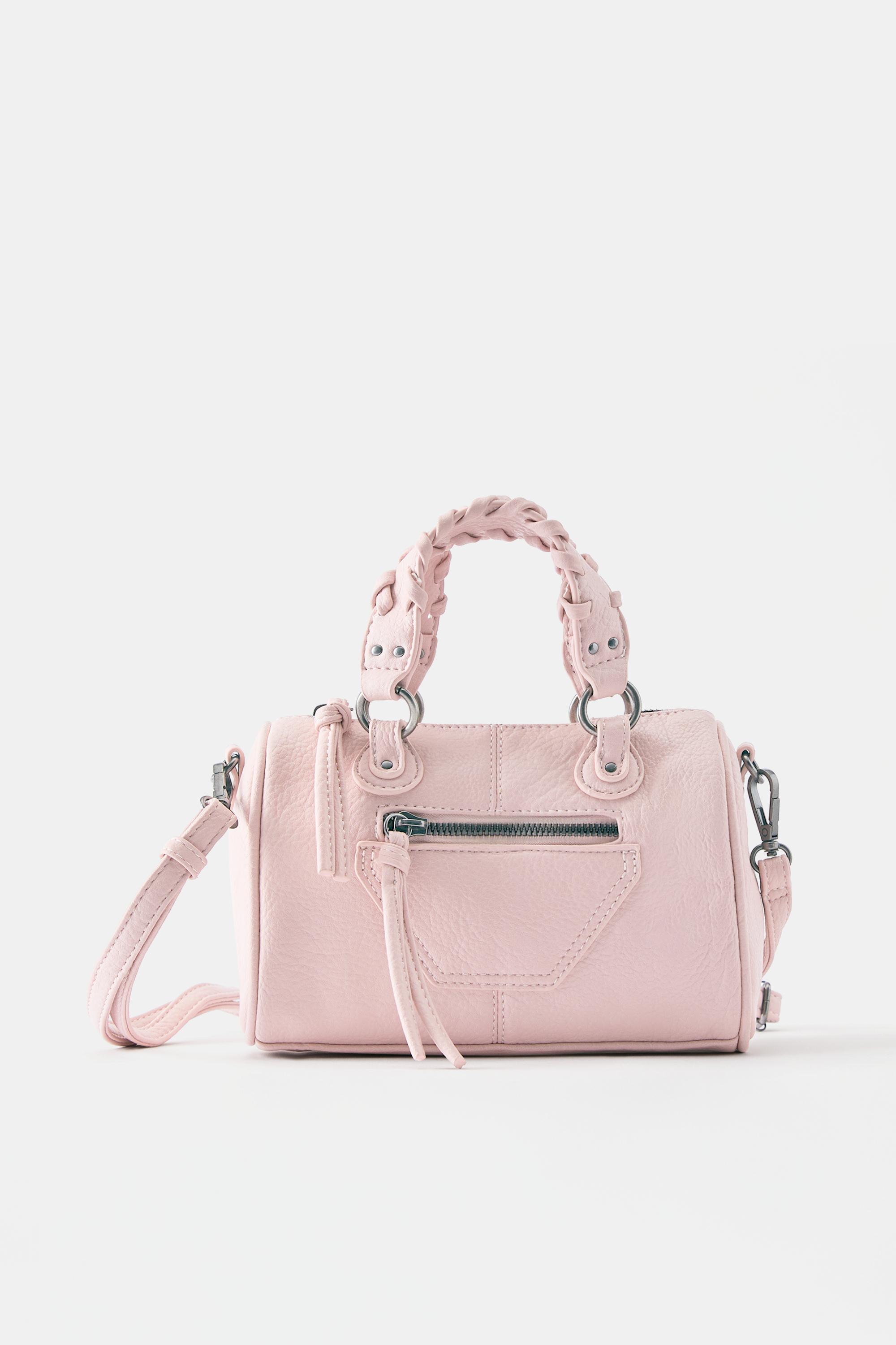 Studded crossbody bag — Pink