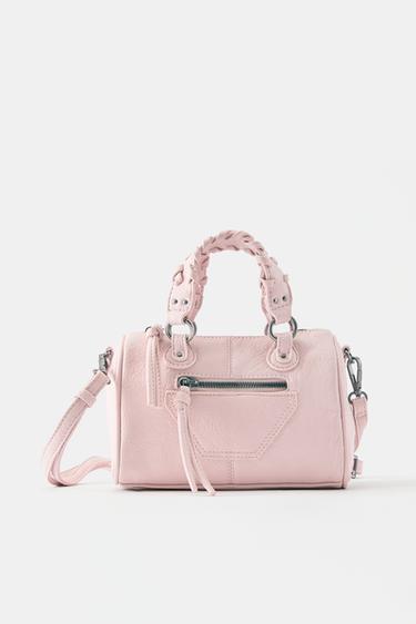 Studded crossbody bag — Pink 1