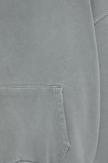 Washed STWD hood — Grey 8