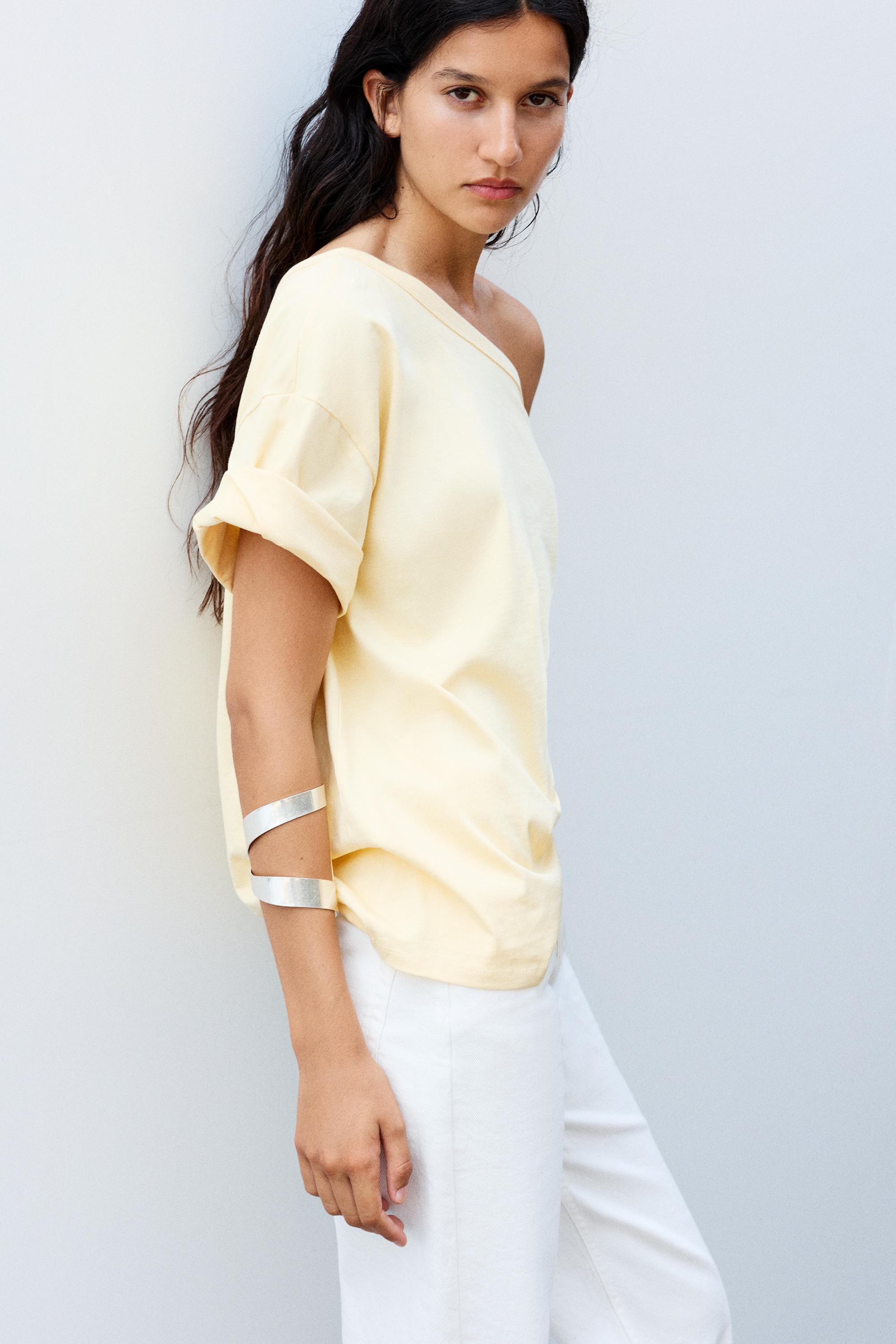 Curved arm cuff — Silver